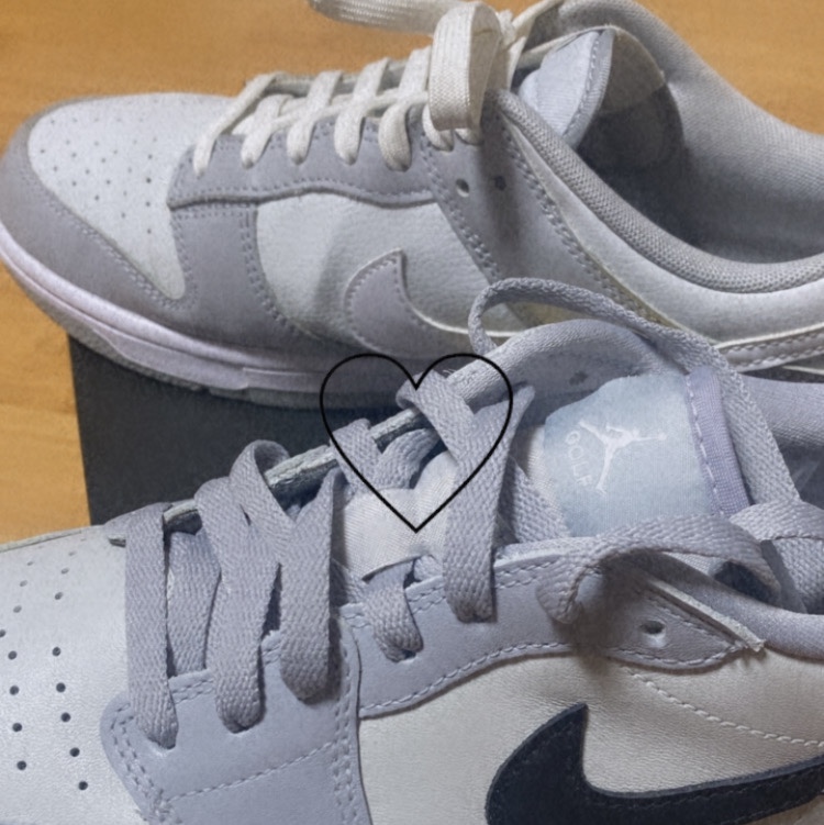 Nike Dunk Low Retro Wolf Grey, Jordan 1 Low Golf Wolf Grey 착용 스타일
