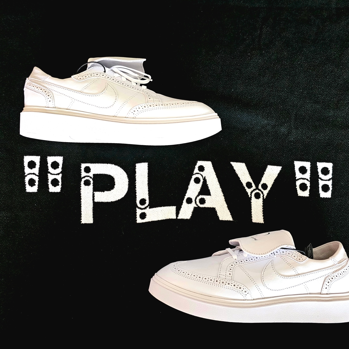 Nike x Peaceminusone Kwondo1 White 착용 스타일 - 2