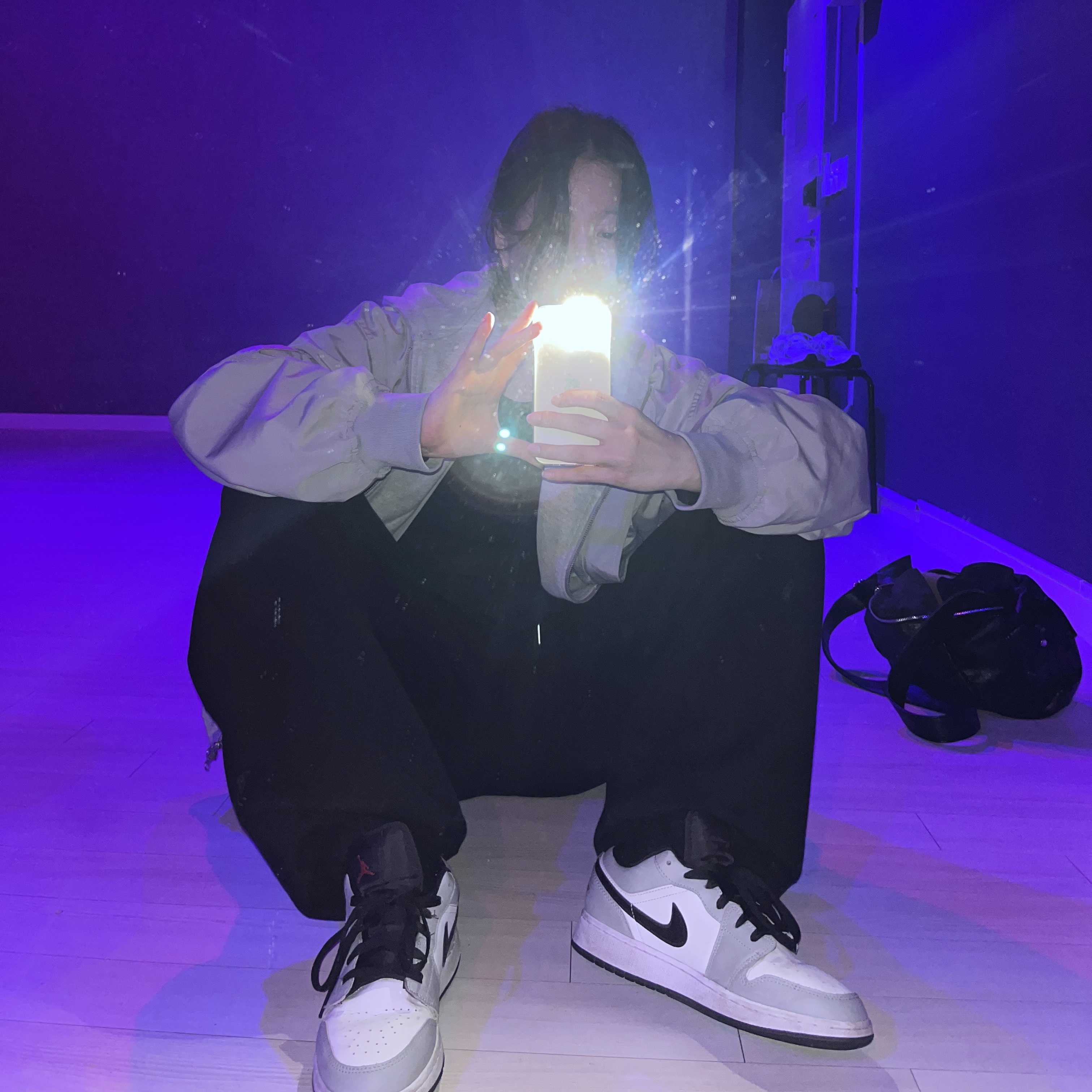 (GS) Jordan 1 Low Light Smoke Grey 착용 스타일