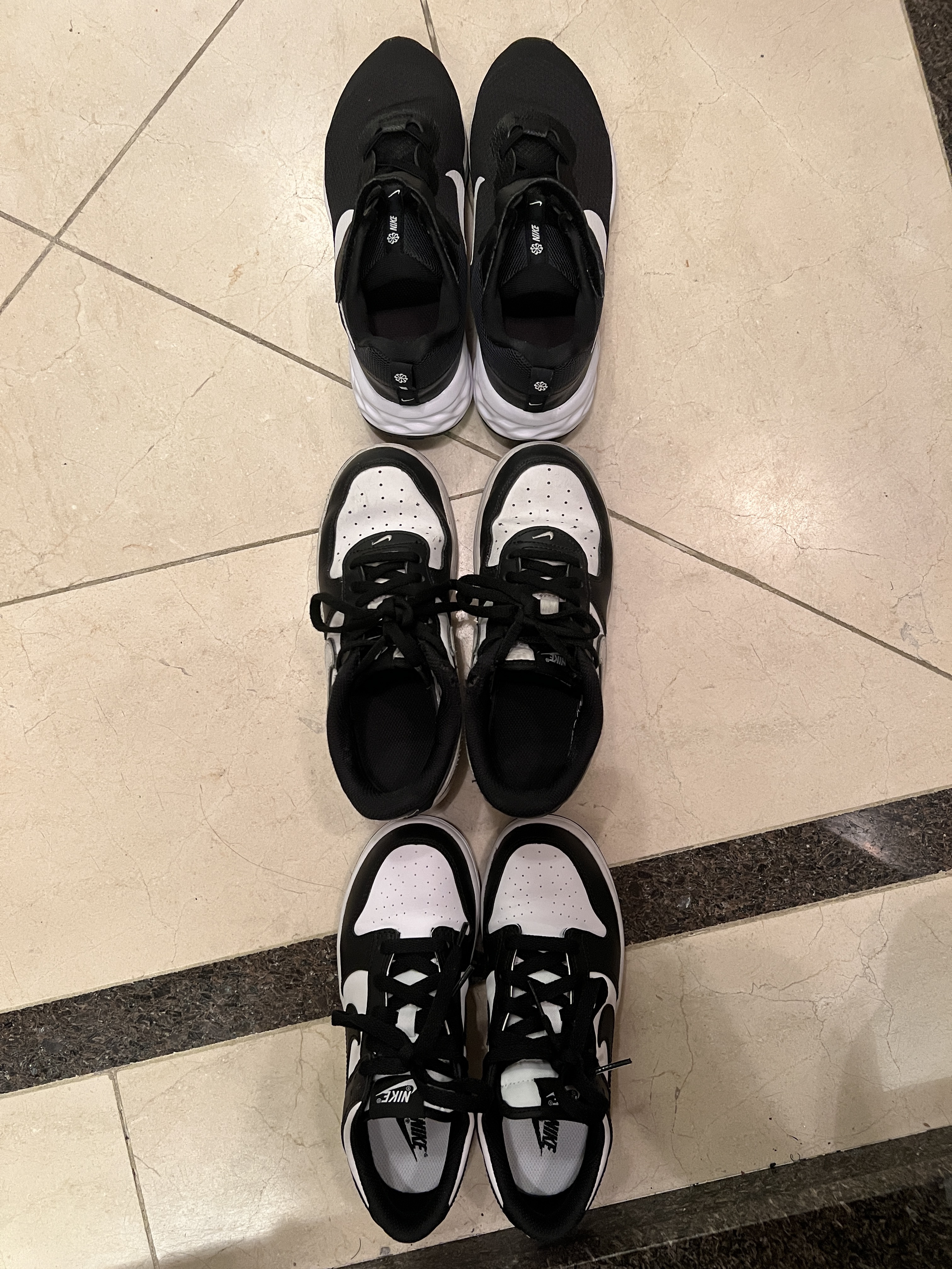 (PS) Nike Dunk Low Black 착용 스타일