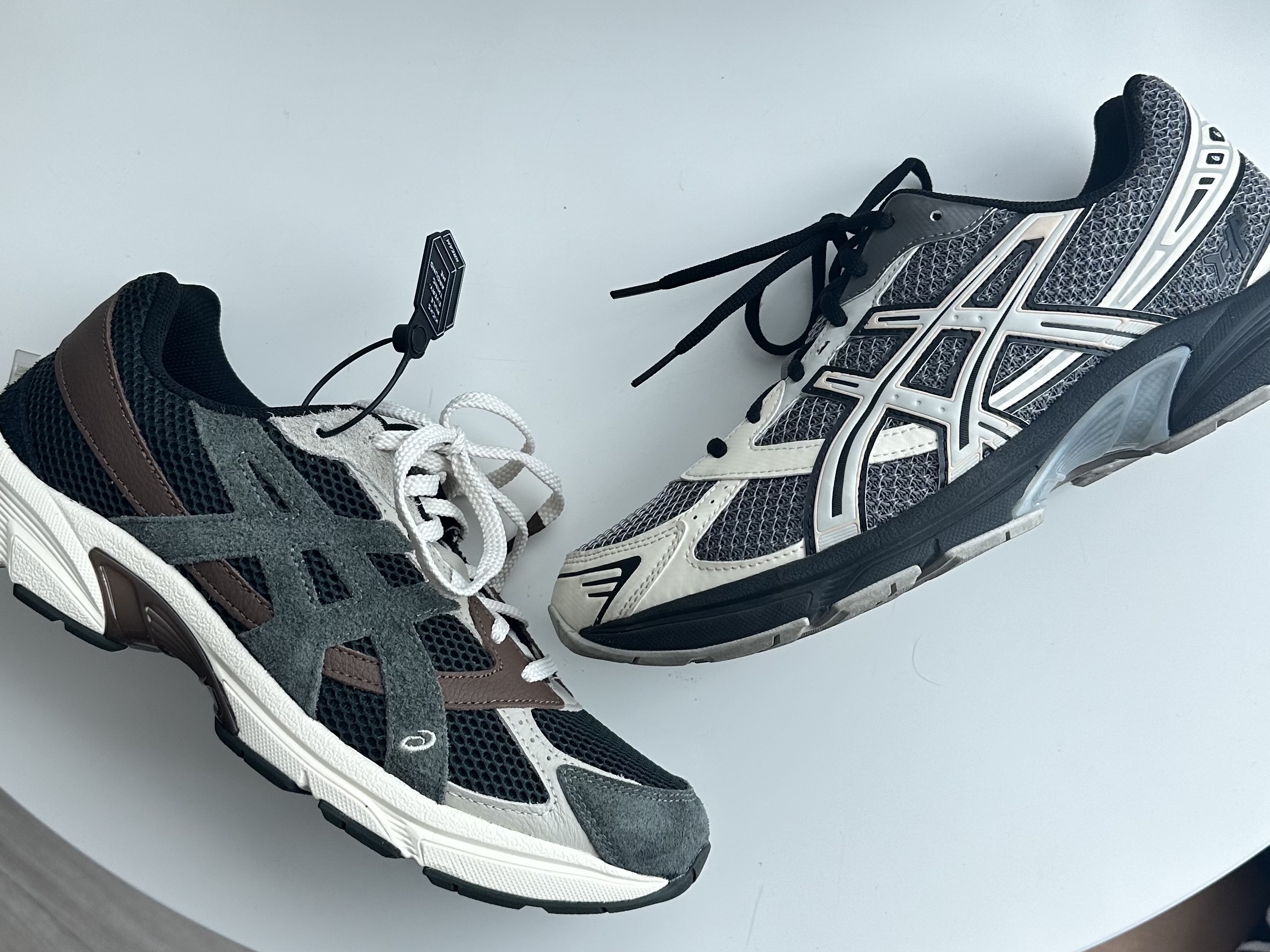 Asics x Hal Studios Gel-1130 MK-II Forest, Asics x I4P Gel-1130 Mink Glacier Grey 착용 스타일