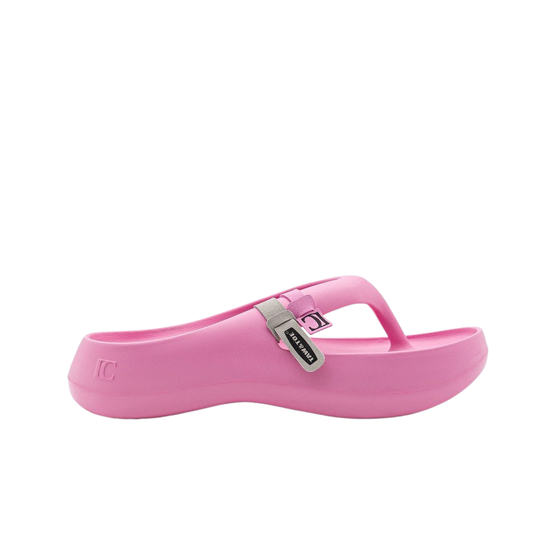 토앤토 x 로우 클래식 플랫폼 플립 플랍 핑크(Taw&Toe x Low Classic Platform Flip Flop Pink)