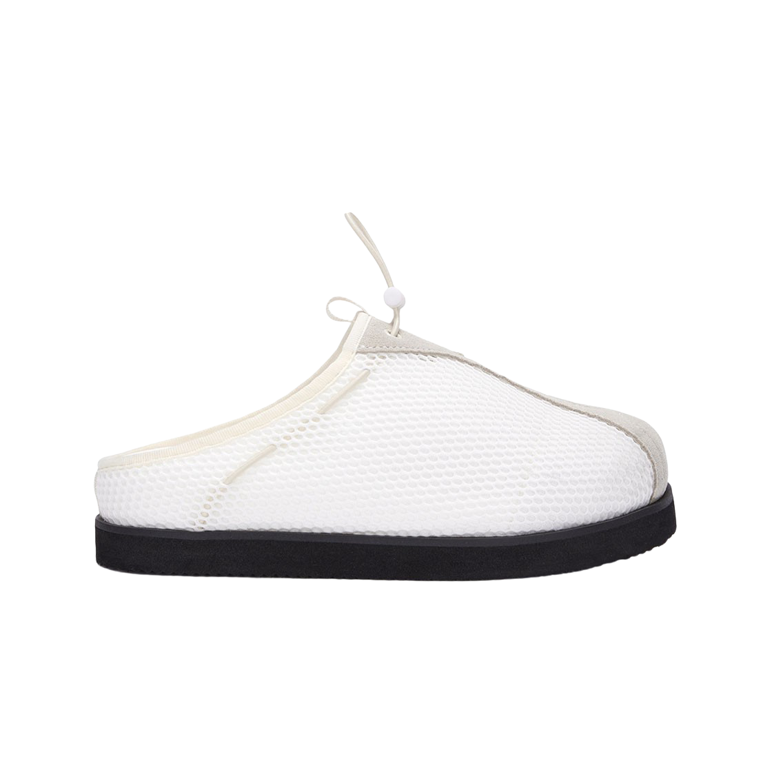 (W) 마뗑킴 메쉬 라운드 블로퍼 화이트((W) Matin Kim Mesh Round Bloafer White)