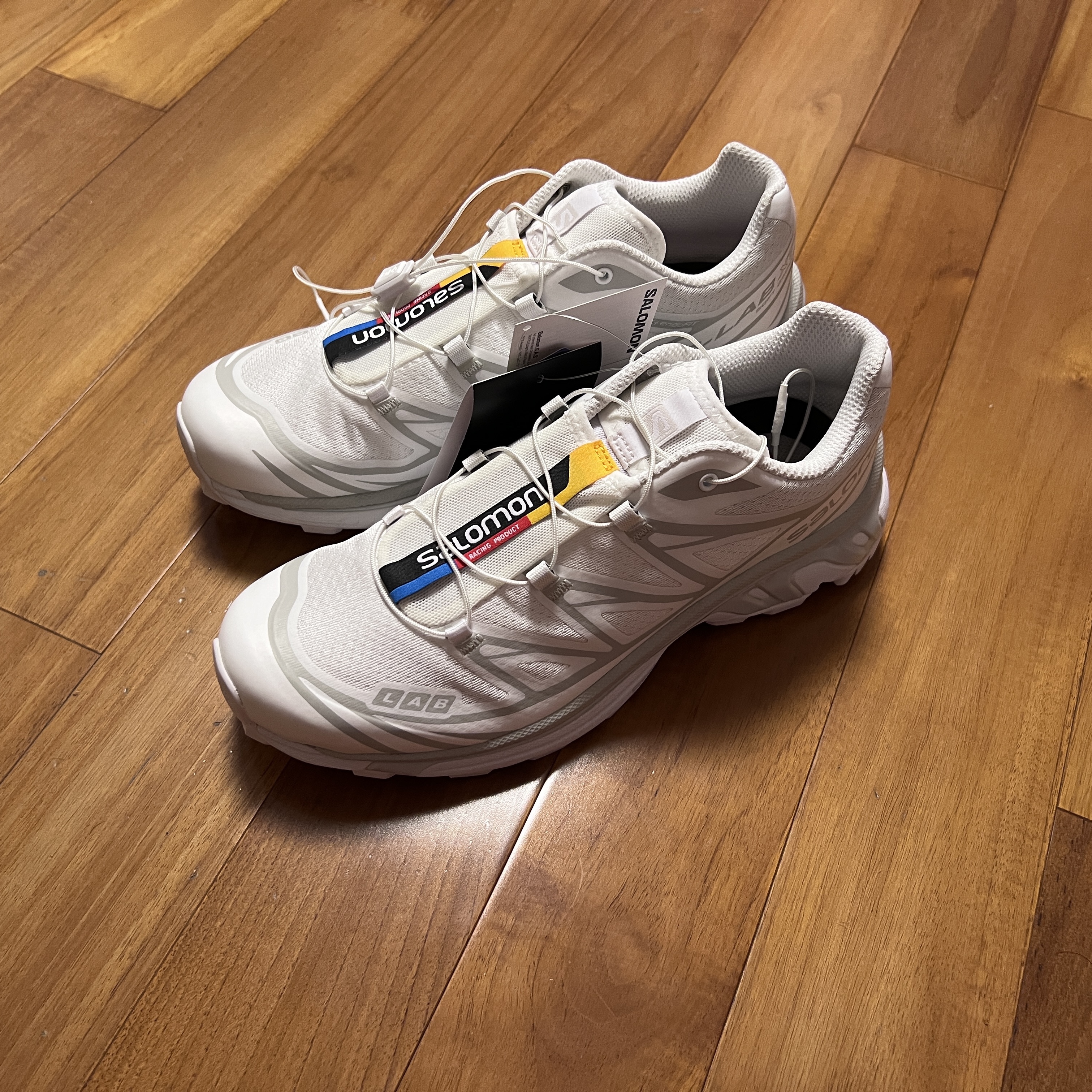 Salomon XT-6 ADV White 착용 스타일