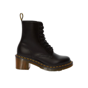 (W) Dr. Martens Clemency Lace Up Boots Smooth Black