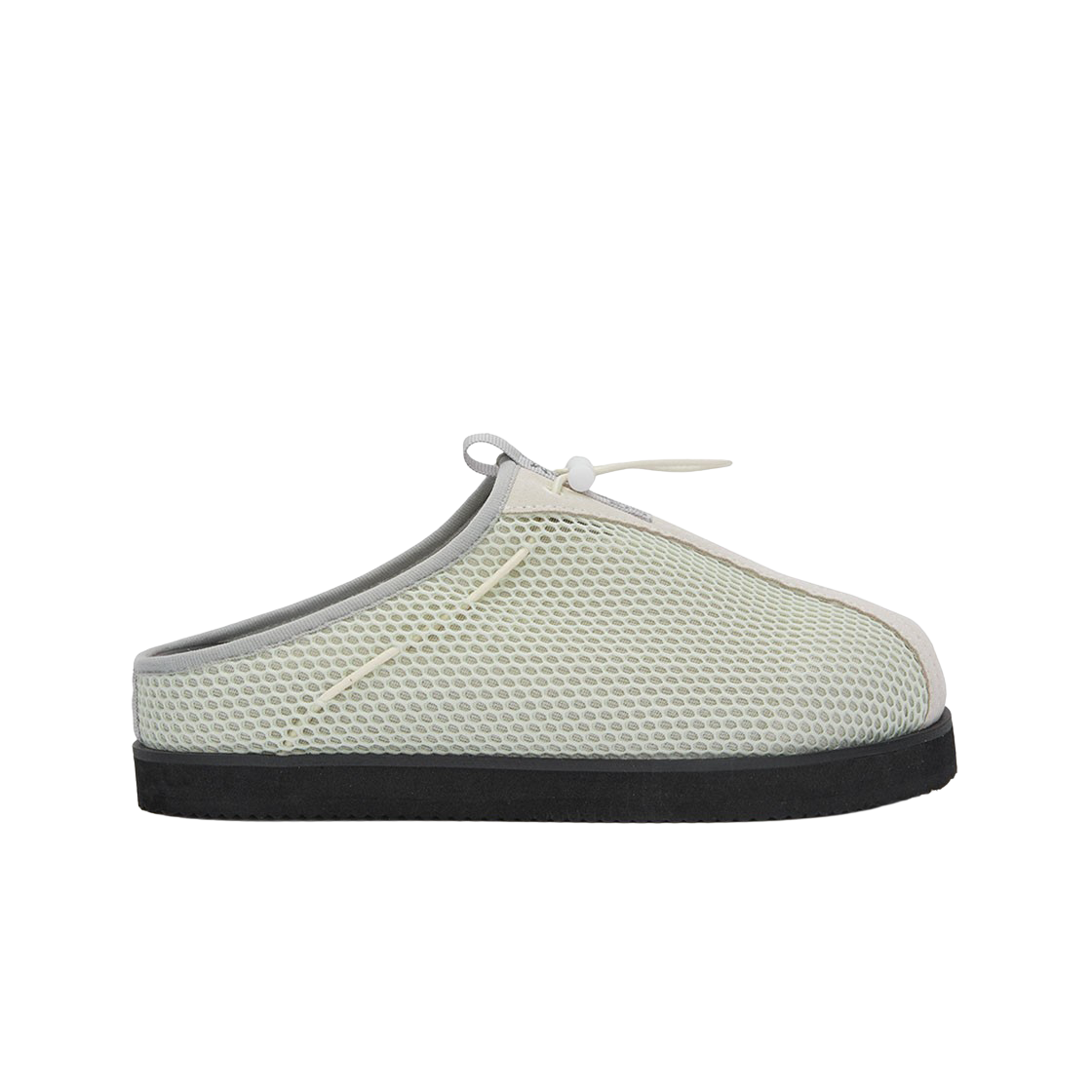 (W) 마뗑킴 메쉬 라운드 블로퍼 라이트 카키((W) Matin Kim Mesh Round Bloafer Light Khaki)