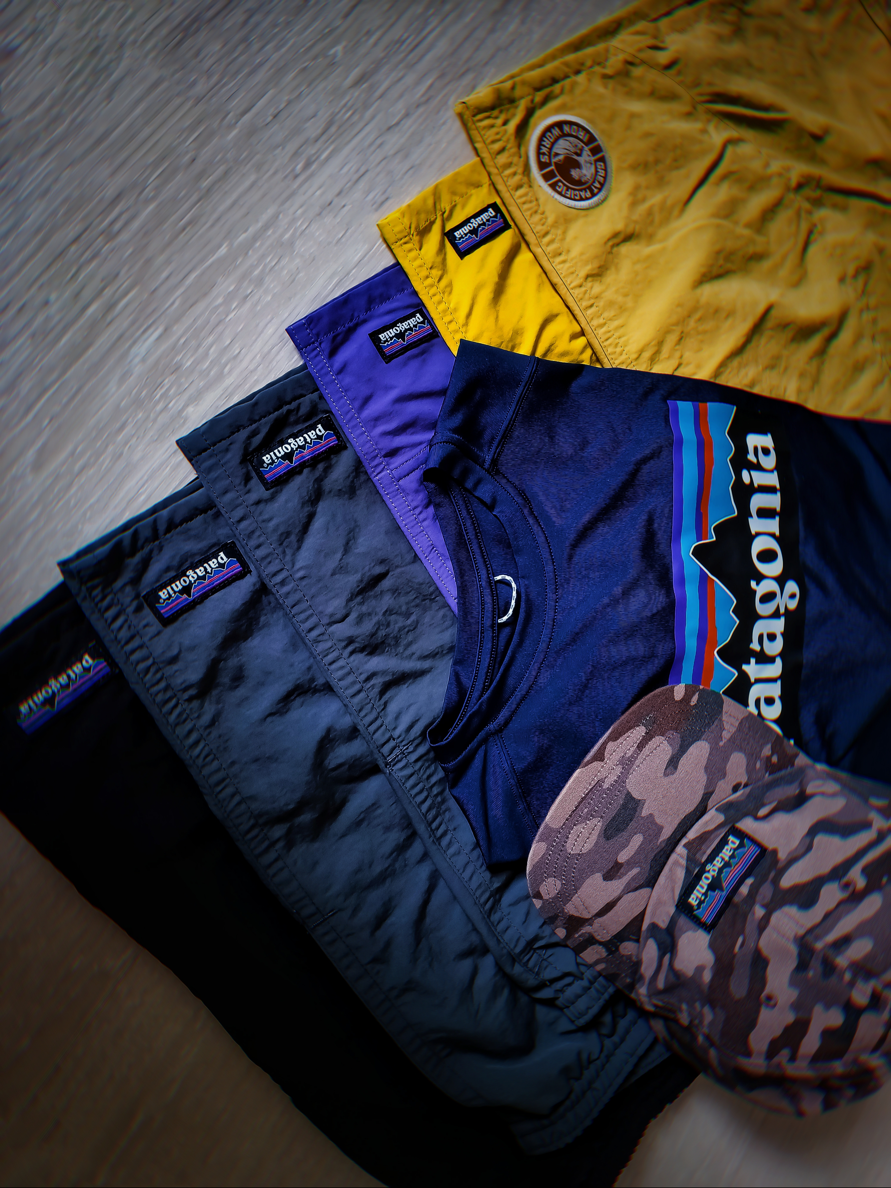 Patagonia Baggies Shorts 5 Inch Black, Patagonia Baggies Shorts 5 Inch Plume Grey 착용 스타일