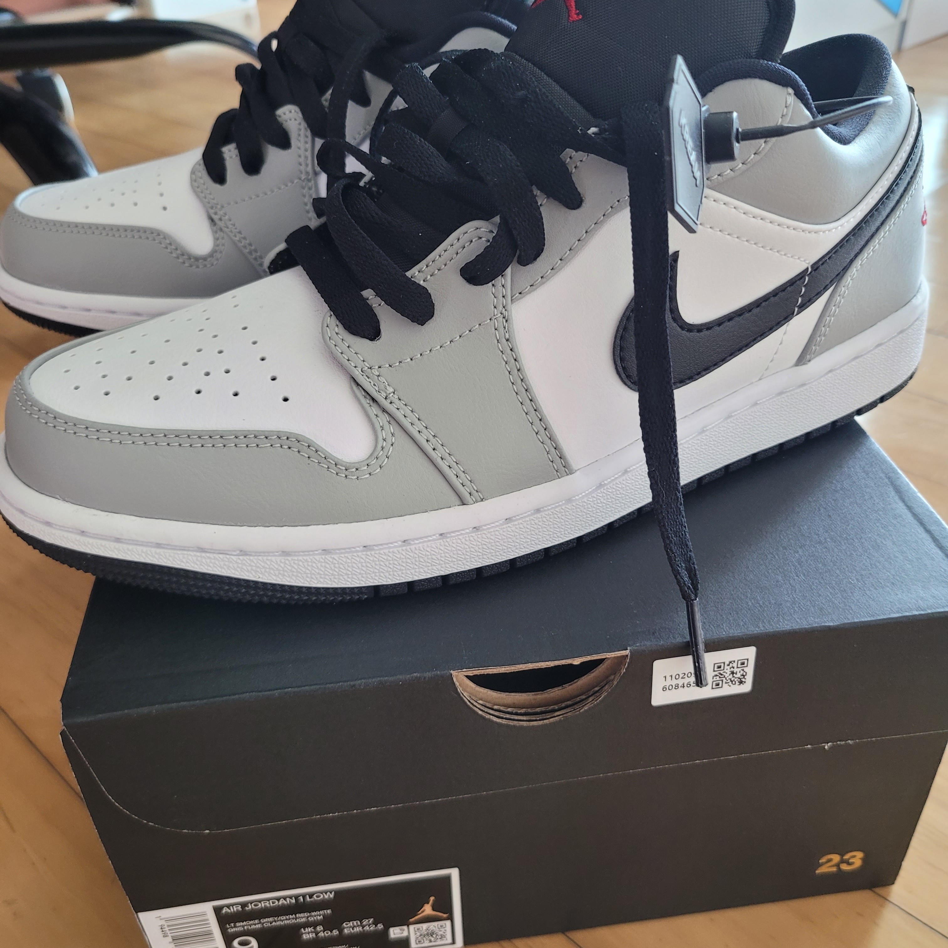 Jordan 1 Low Light Smoke Grey 착용 스타일 - 1
