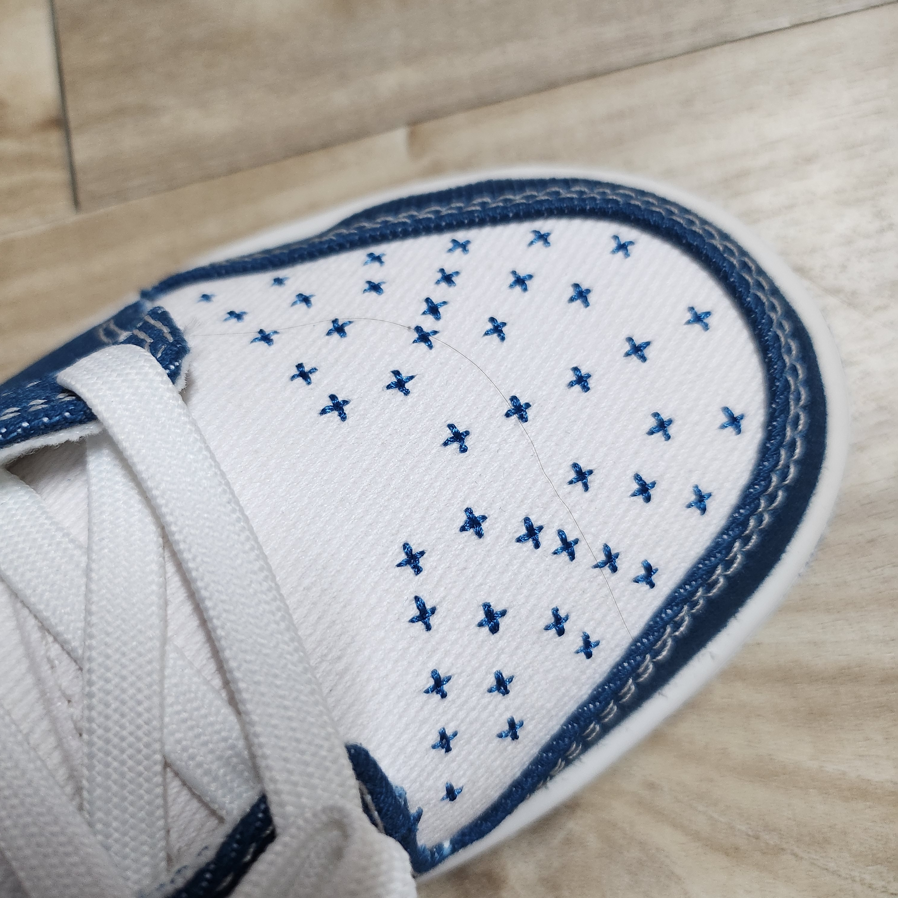 Nike Dunk Low Retro SE Industrial Blue 착용 스타일 - 1