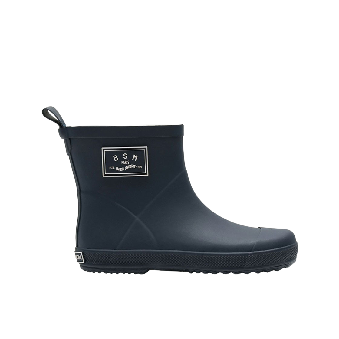 (W) 벤시몽 BSM 레인 부츠 로우 미드나잇 네이비((W) Bensimon BSM Rain Boots Low Midnight Navy)