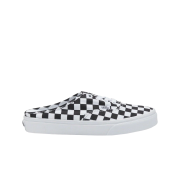 Vans Authentic Mule Checkerboard Black True White
