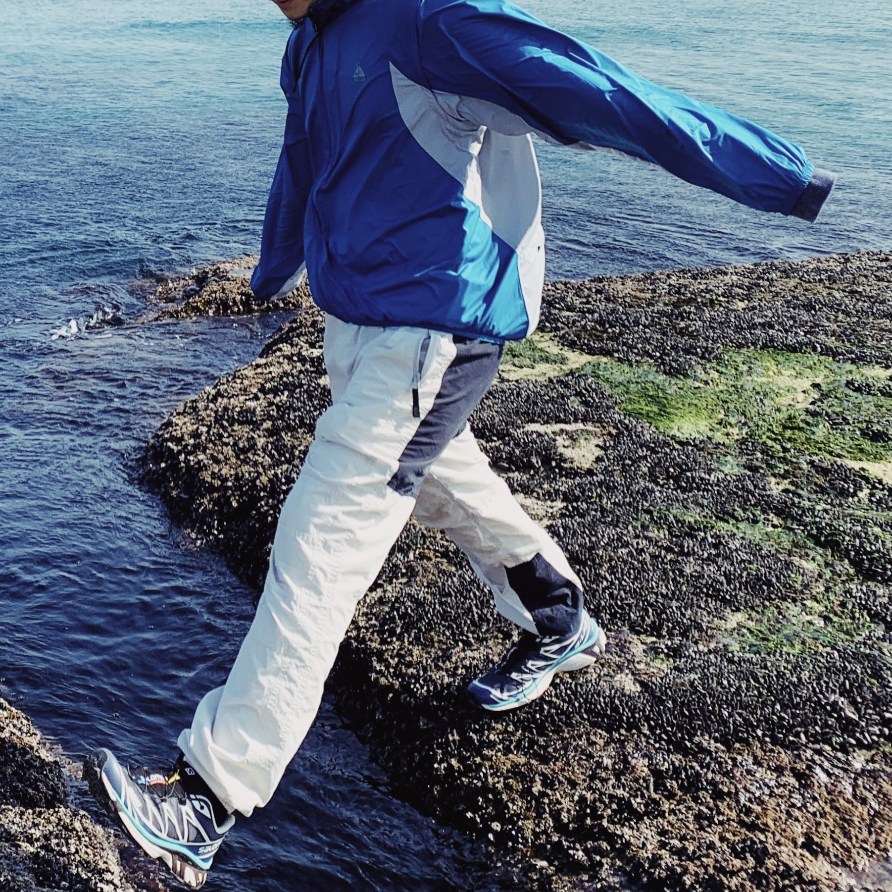 Nike ACG Oregon Series Reissue Micro Shell Jacket Green Abyss - Asia, Salomon XT-6 ADV Ebony Vanila Ice 착용 스타일