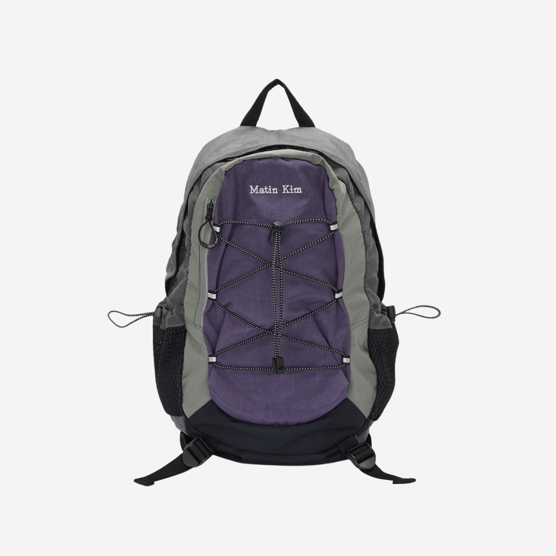 Matin Kim String Utility Backpack Purple 상세 이미지 1