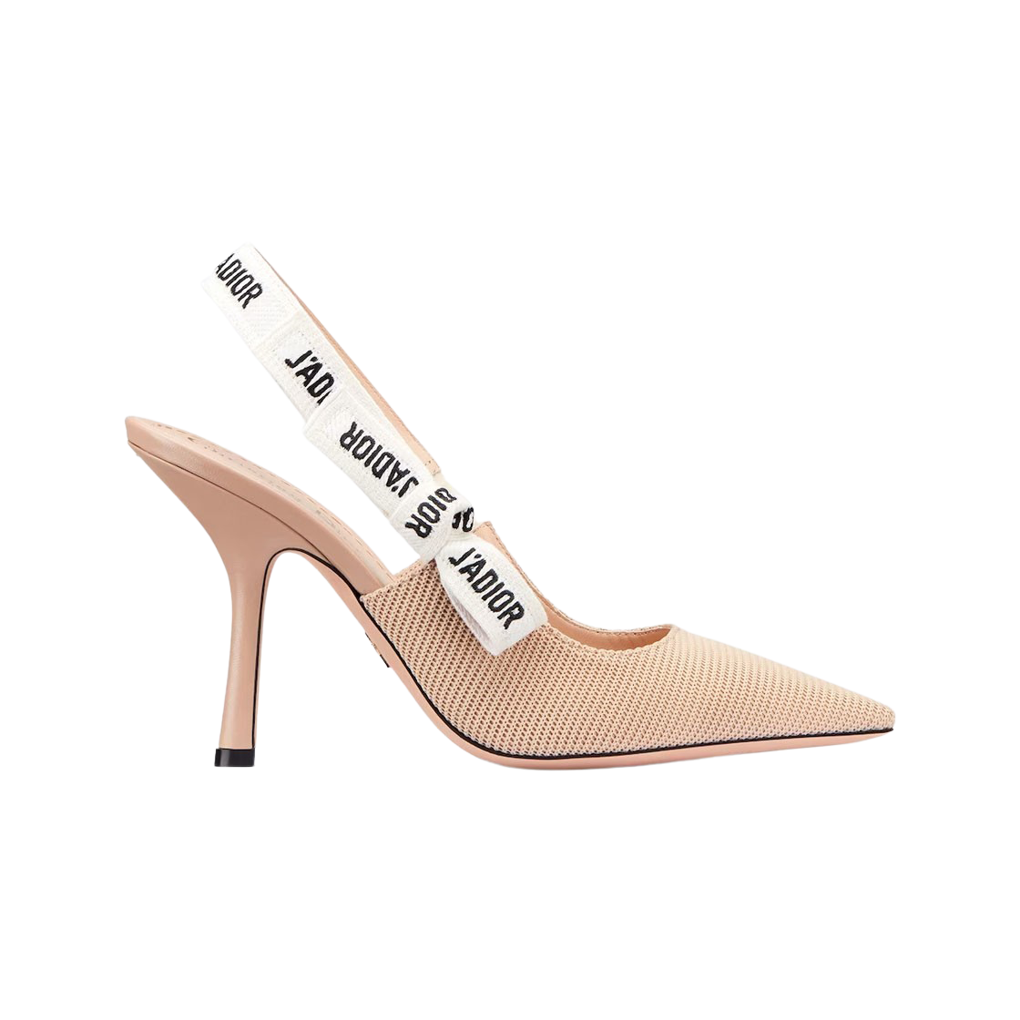 (W) 디올 자디올 슬링백 펌프스 테크니컬 패브릭 누드((W) Dior J'adior Slingback Pumps Technical Fabric Nude) - 1