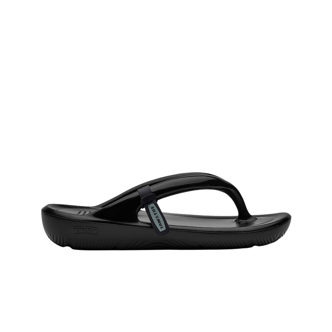토앤토 플립플랍 제로비티 OG 글로시 블랙(Taw&Toe Flip Flop Zerovity OG Glossy Black)