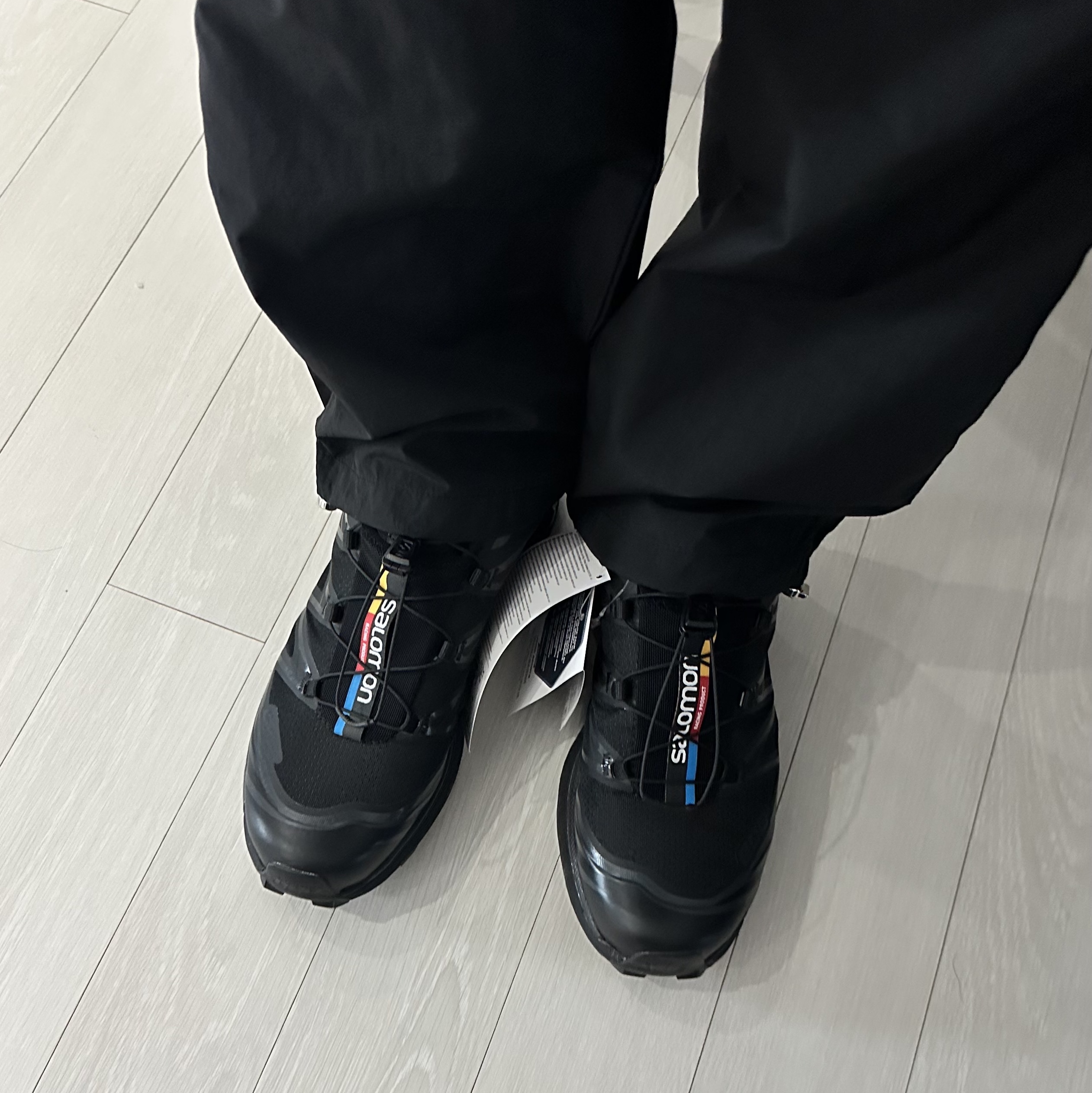 Salomon XT-6 ADV Black 착용 스타일 - 3