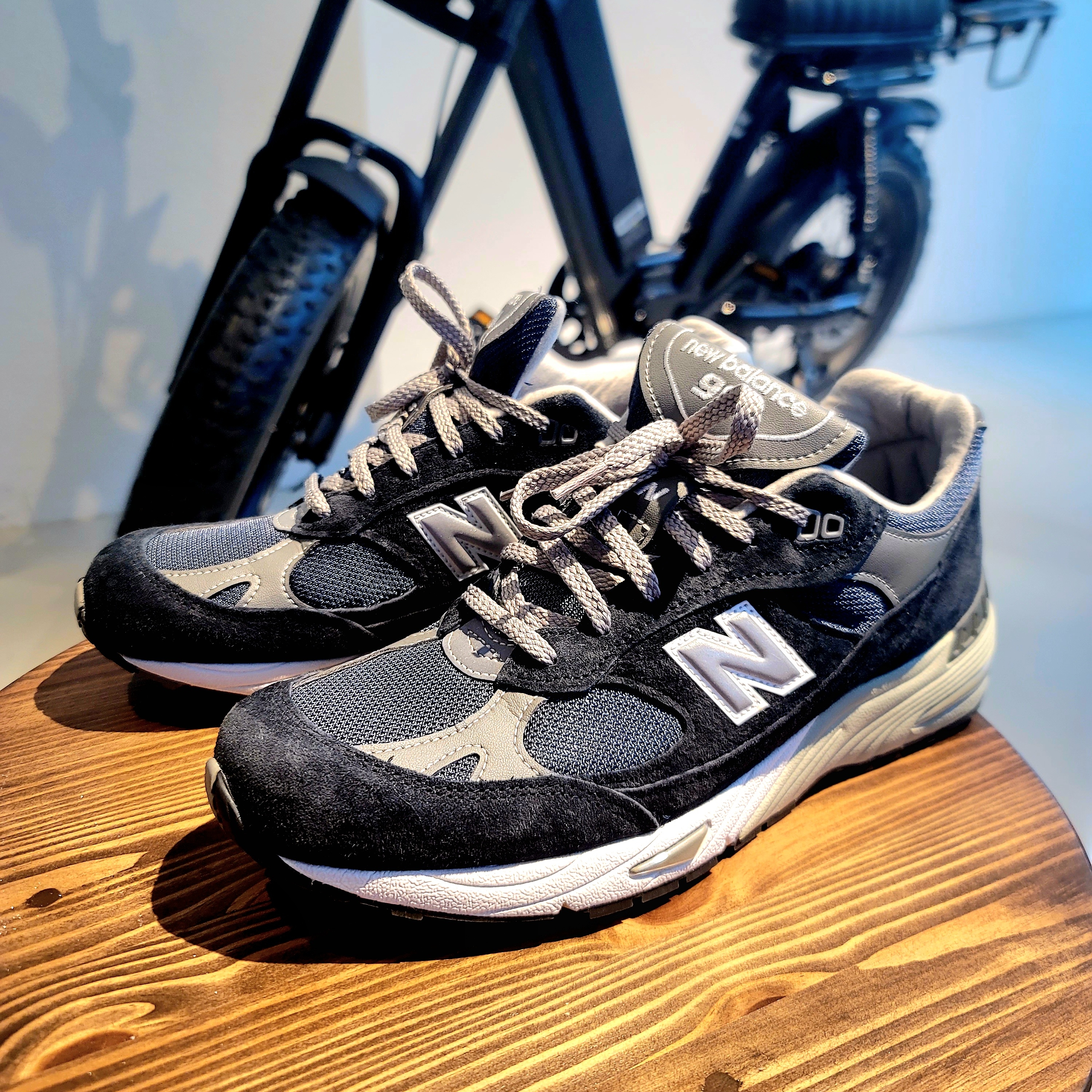 New Balance 991 Made in UK Navy 착용 스타일