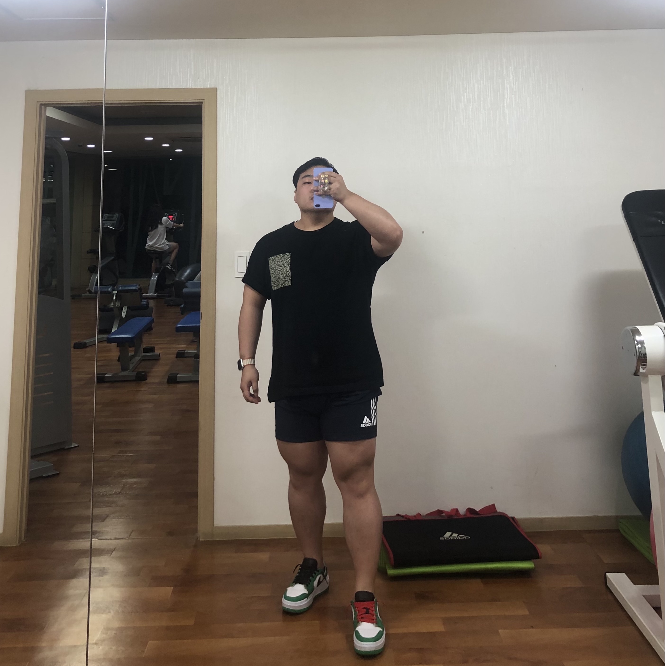 (W) Jordan 1 Elevate Low SE Lucky Green 착용 스타일