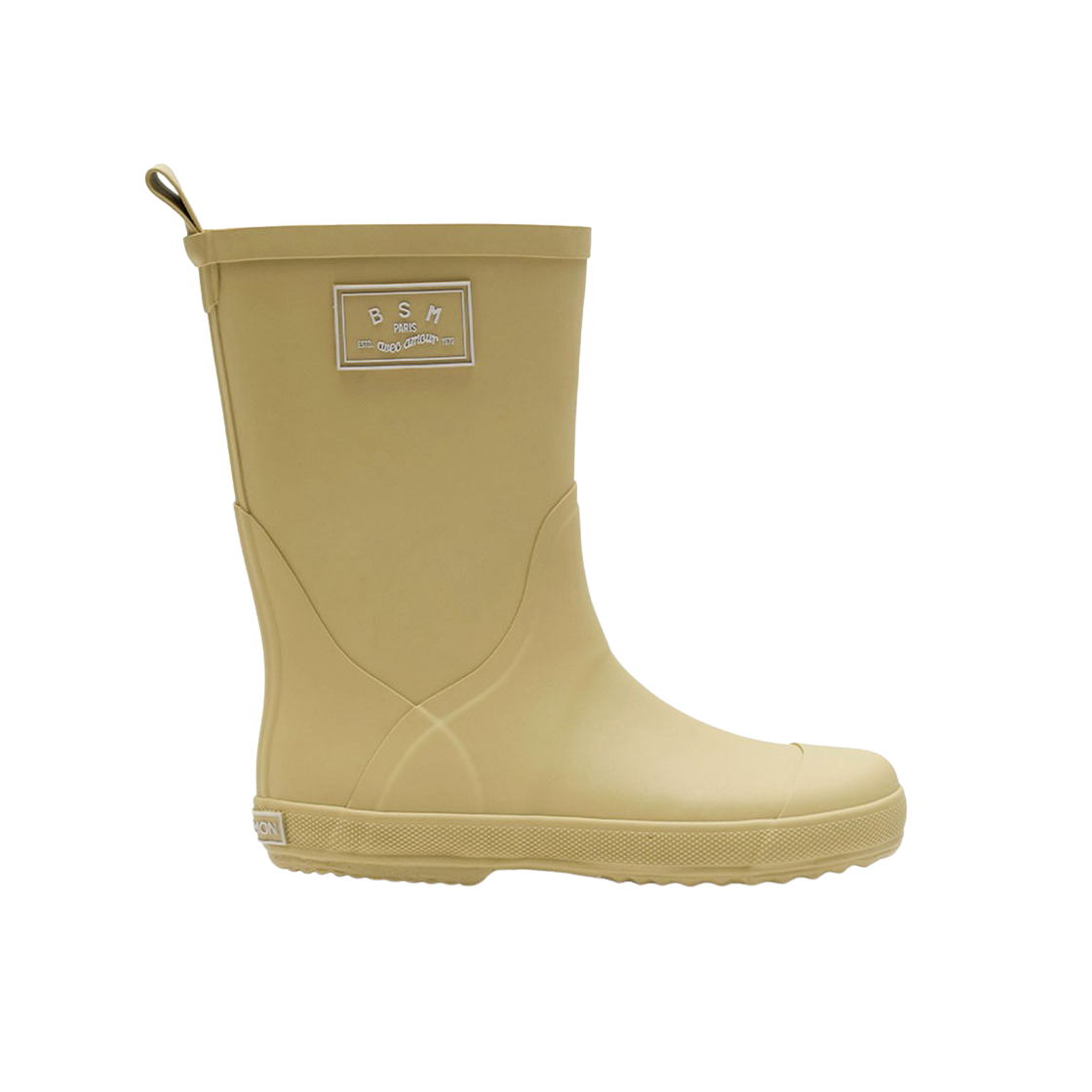 (W) 벤시몽 BSM 레인 부츠 미드 허니 버터((W) Bensimon BSM Rain Boots Mid Honey Butter)