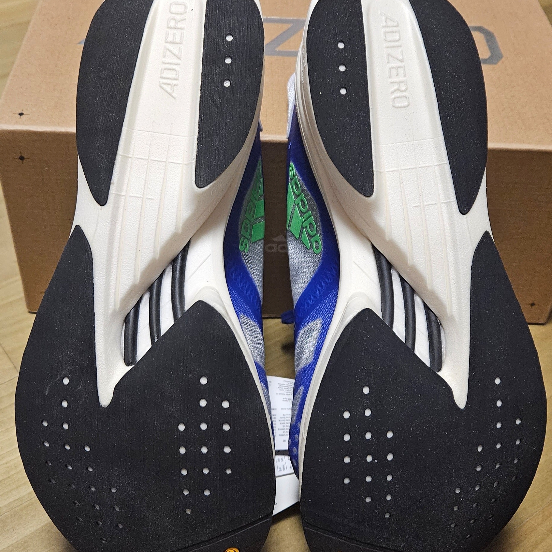 Adidas Adizero Adios Pro 2 Blue 착용 스타일