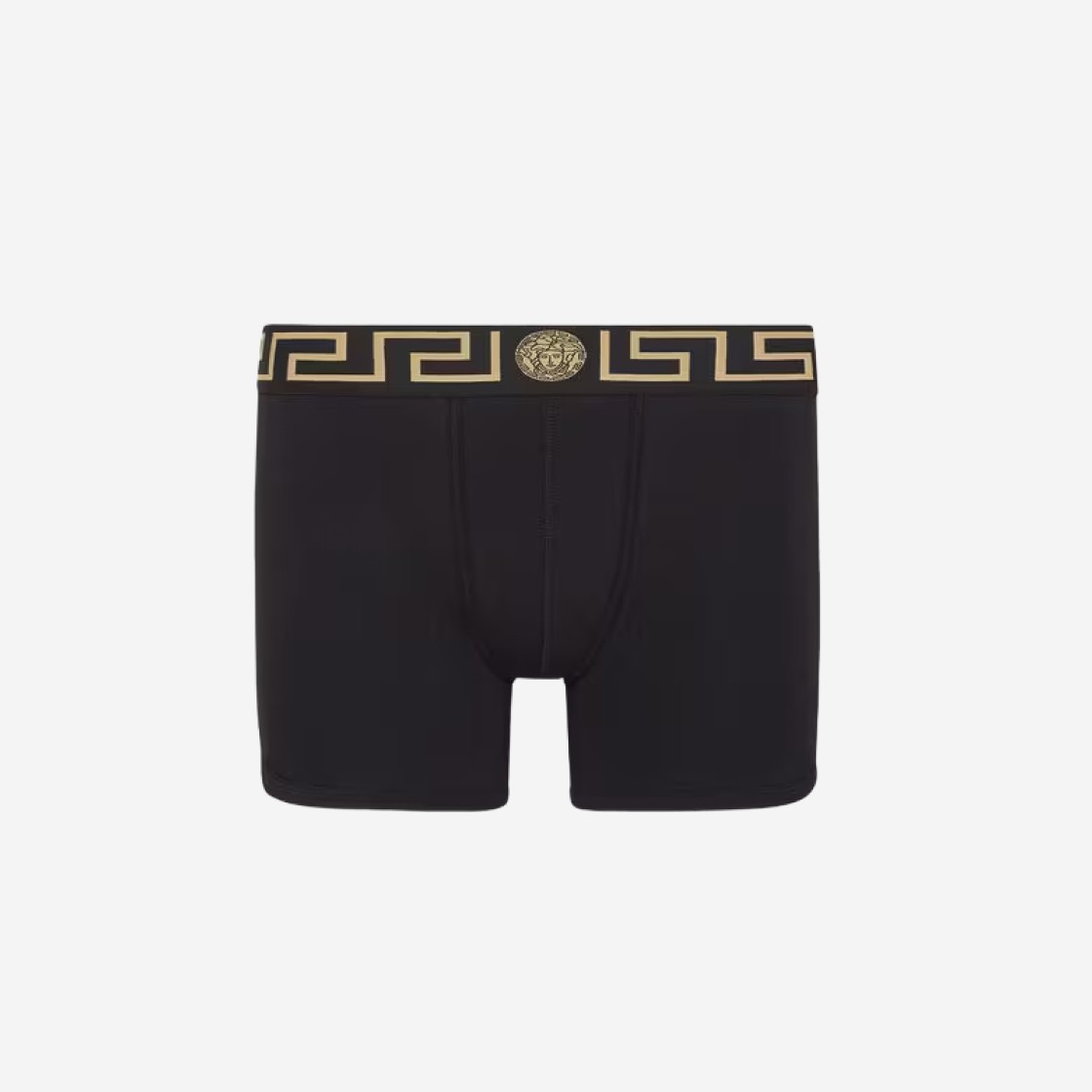 Versace Greca Border Long Trunks Black 상세 이미지 1