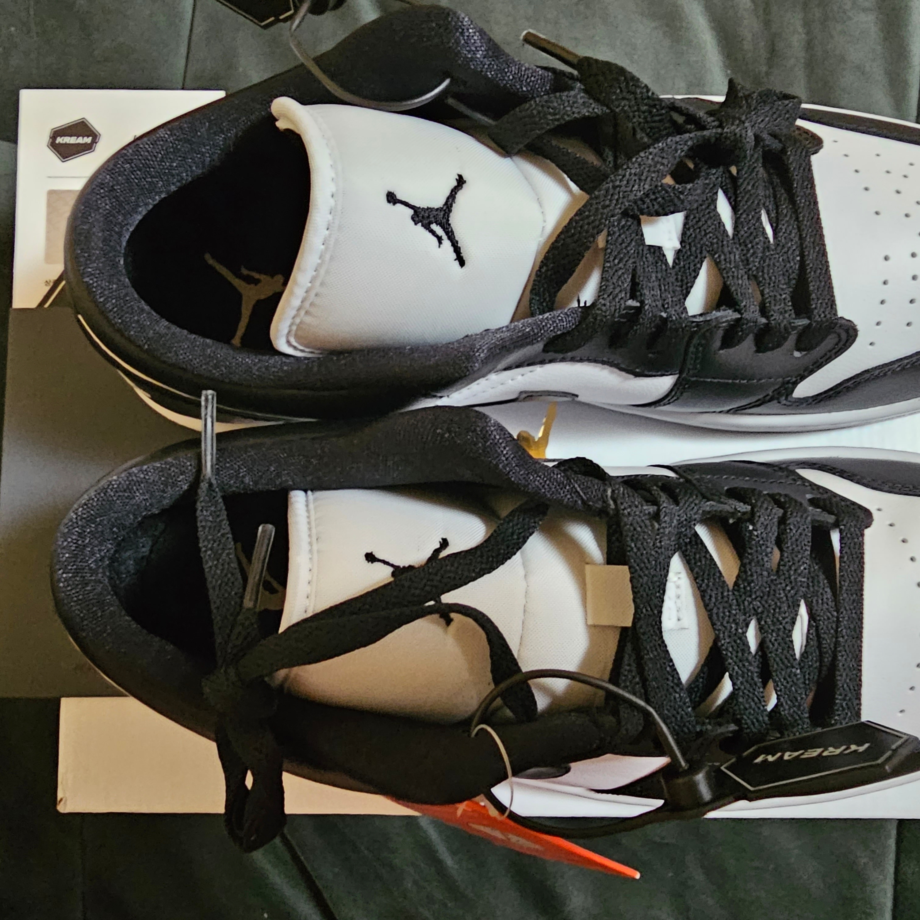 (W) Jordan 1 Low Black and White 착용 스타일 - 3