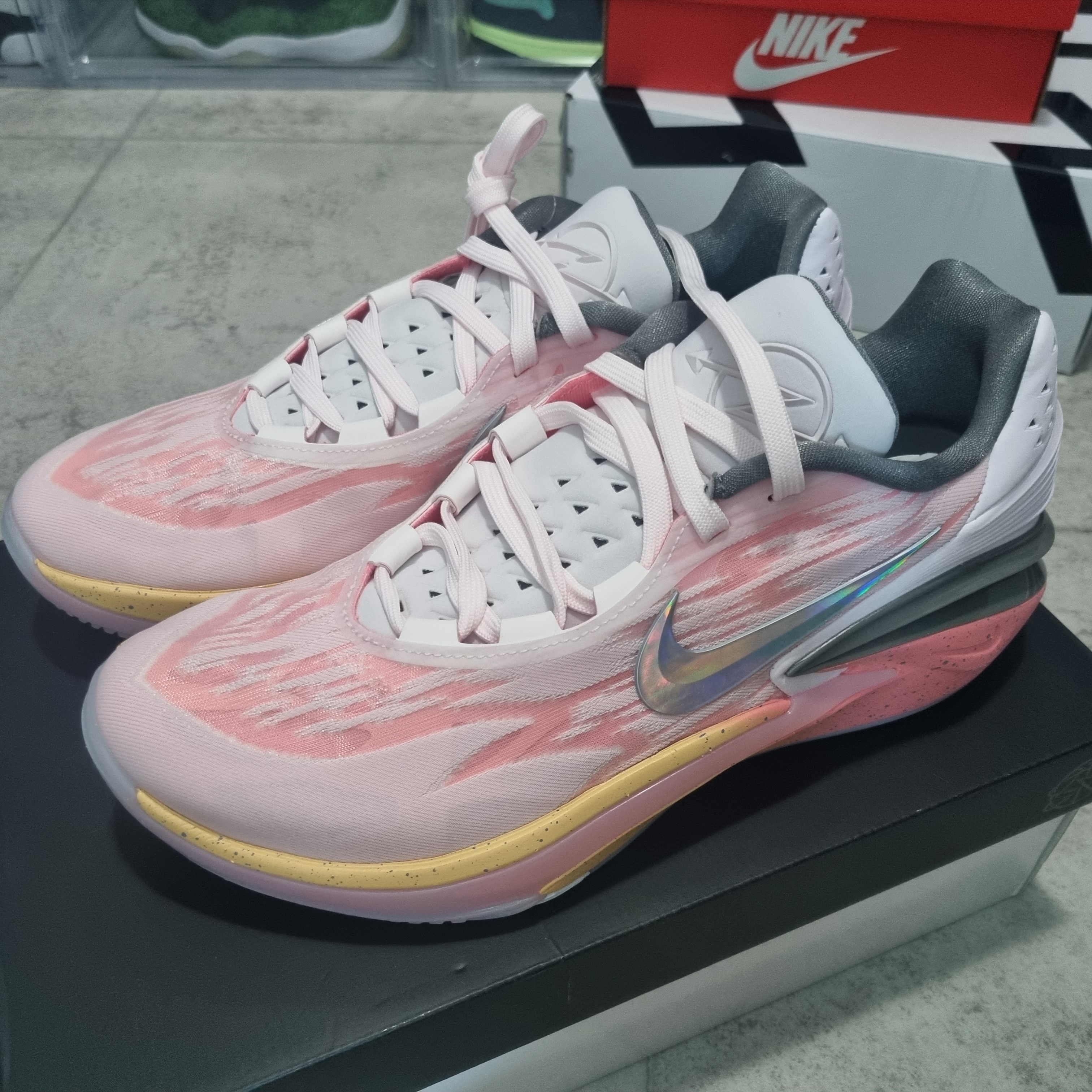 Nike Air Zoom GT Cut 2 Pearl Pink 착용 스타일