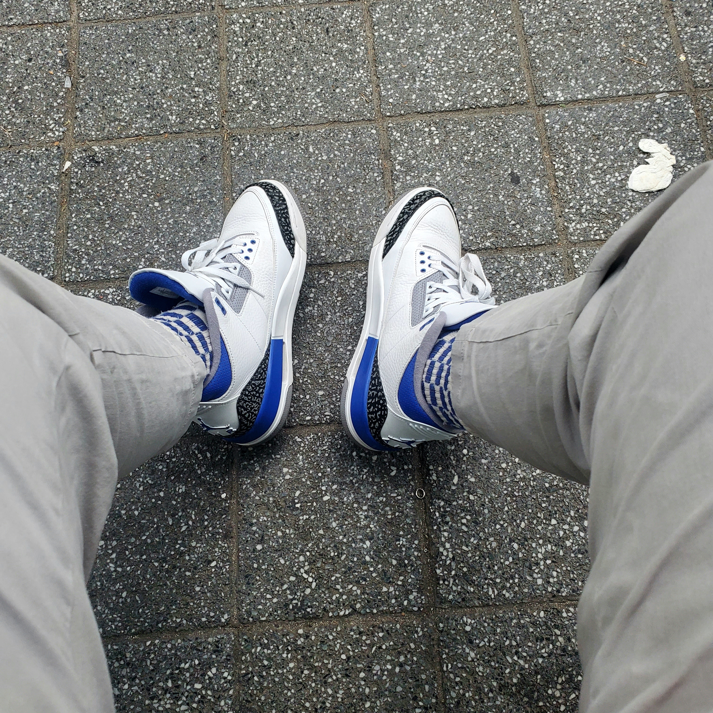 Jordan 3 Retro Racer Blue 착용 스타일