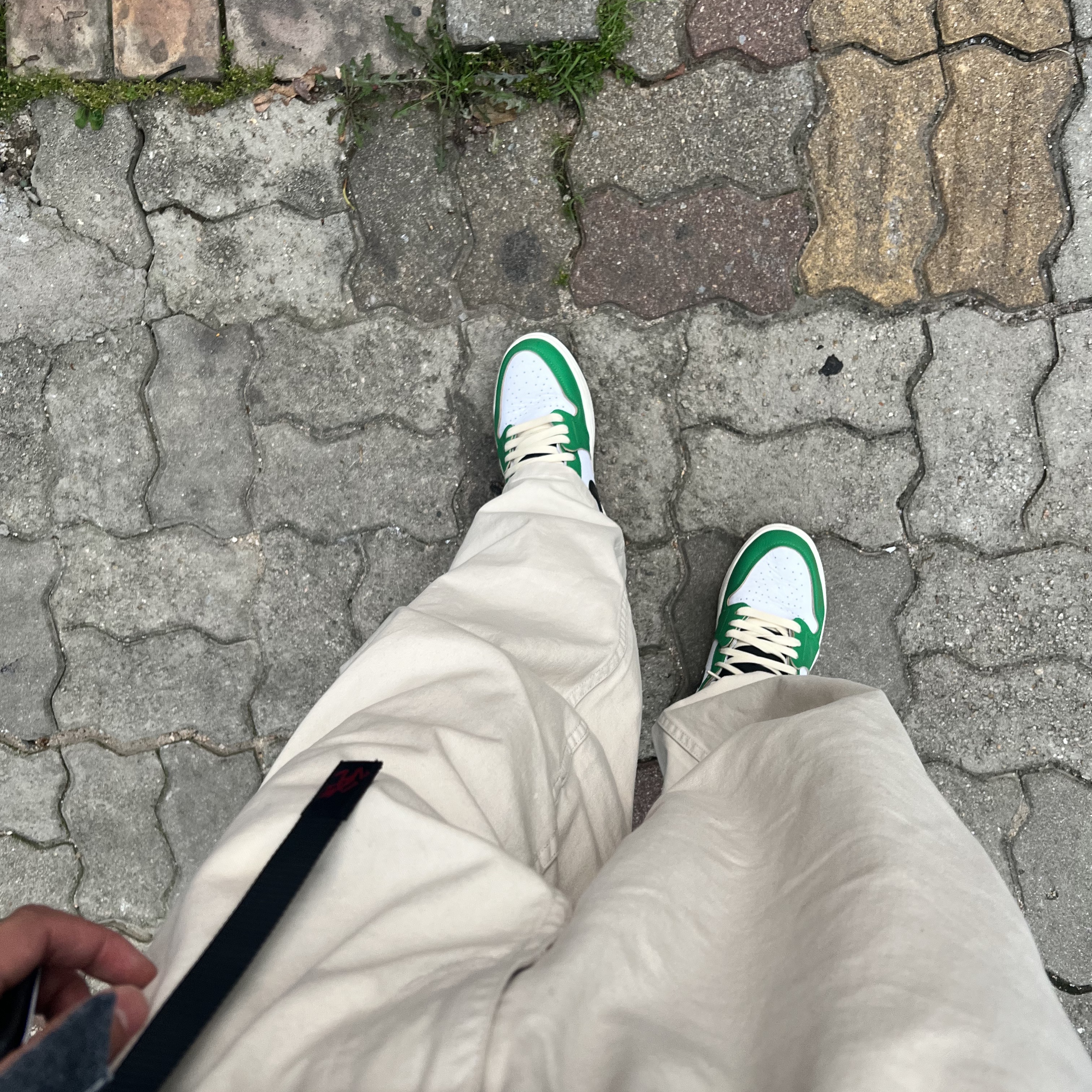 (W) Jordan 1 Retro High OG Lucky Green 착용 스타일