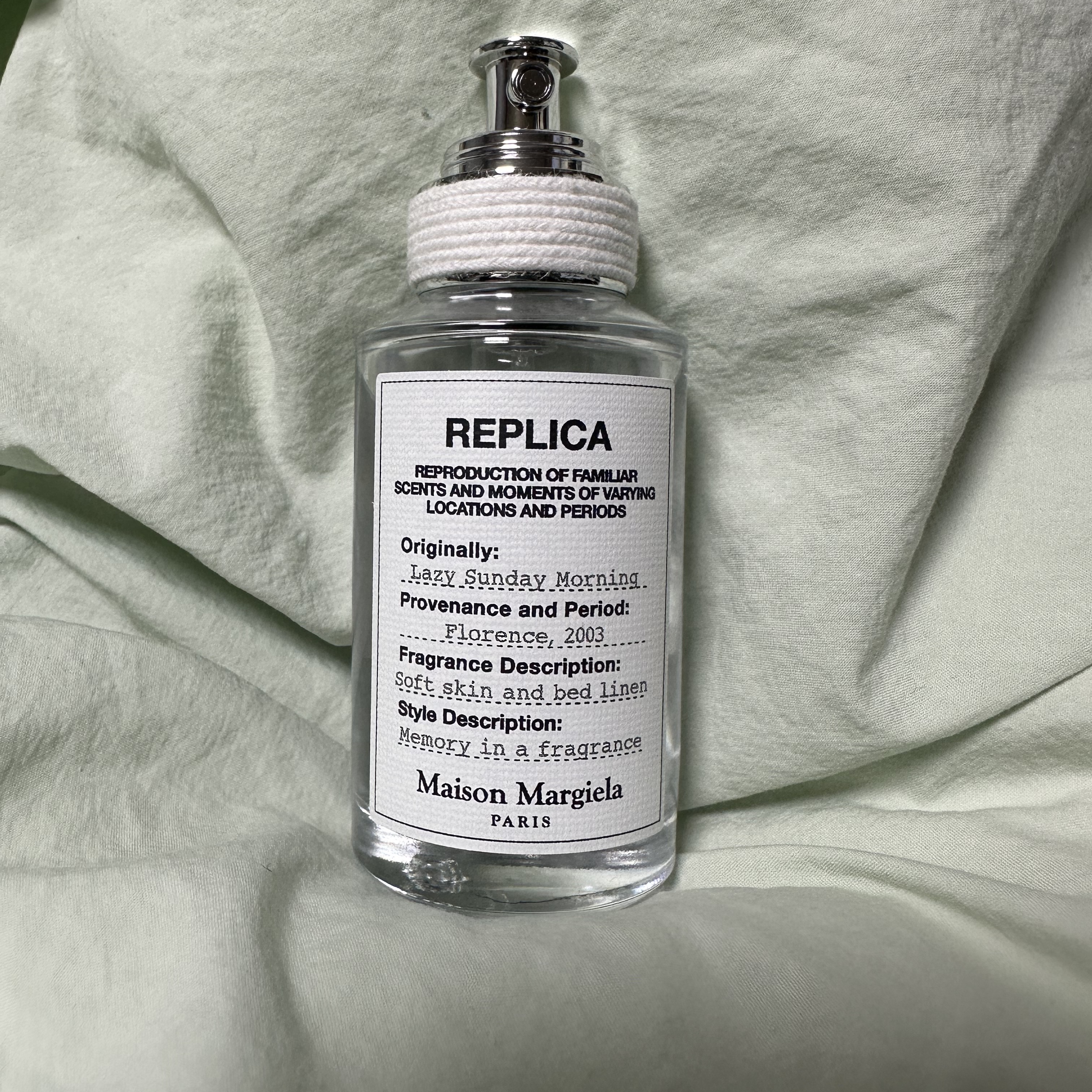 Maison Margiela Replica Lazy Sunday Morning Eau De Toilette 30ml 착용 스타일