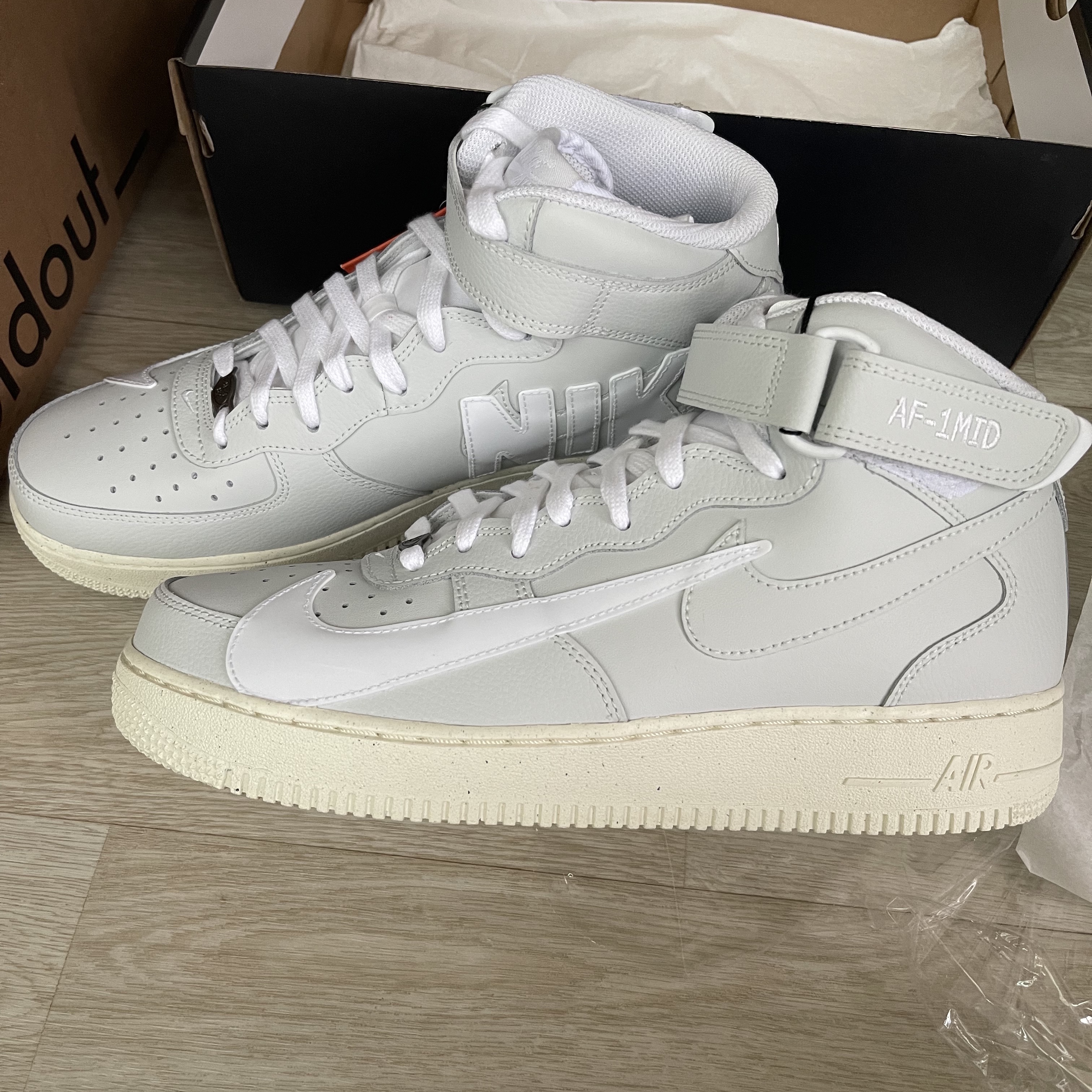 Nike Air Force 1 Mid '07 Premium Copy and Paste 착용 스타일 - 3