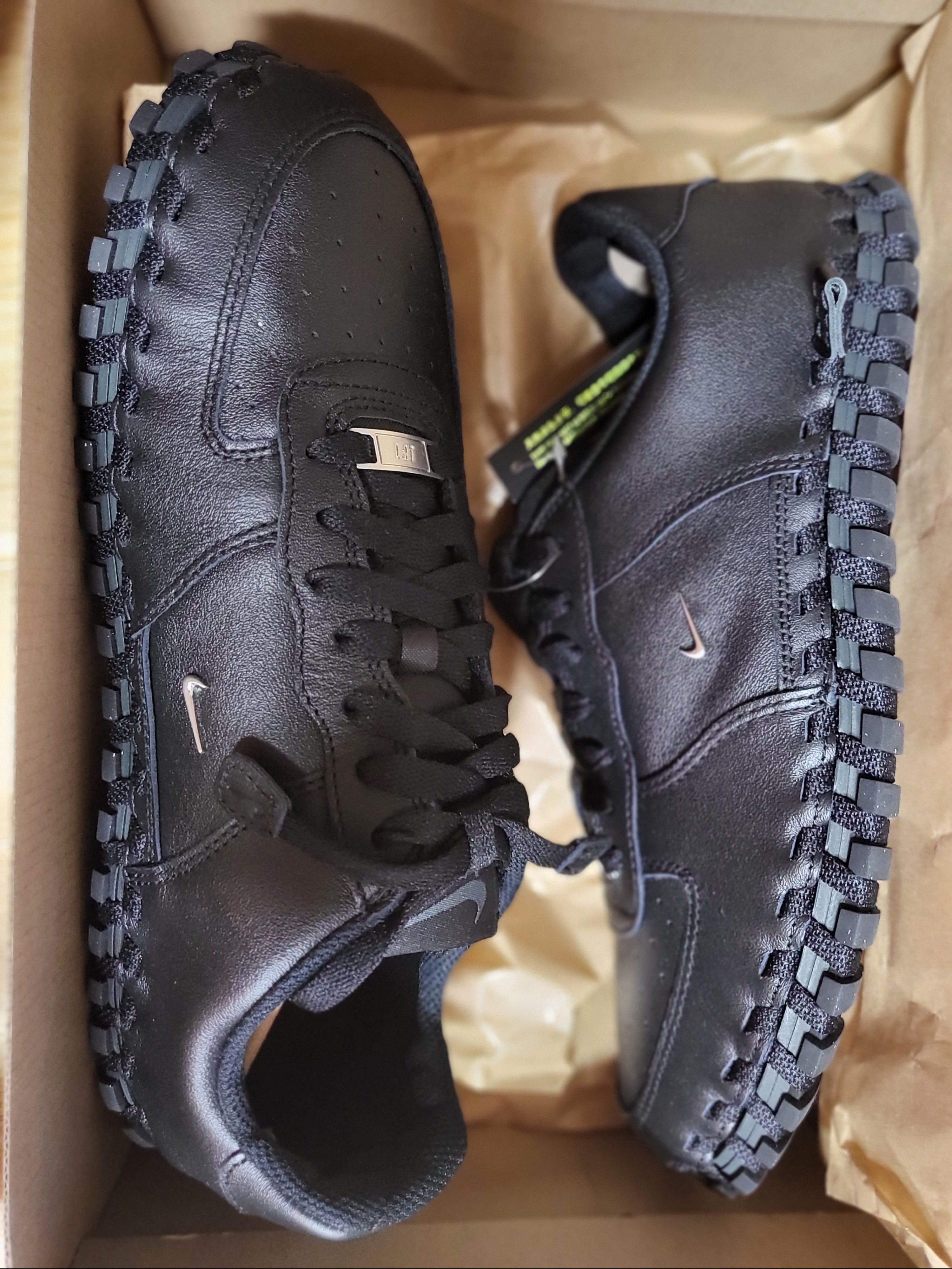 Nike x Jacquemus J Force 1 Low LX SP Black 착용 스타일