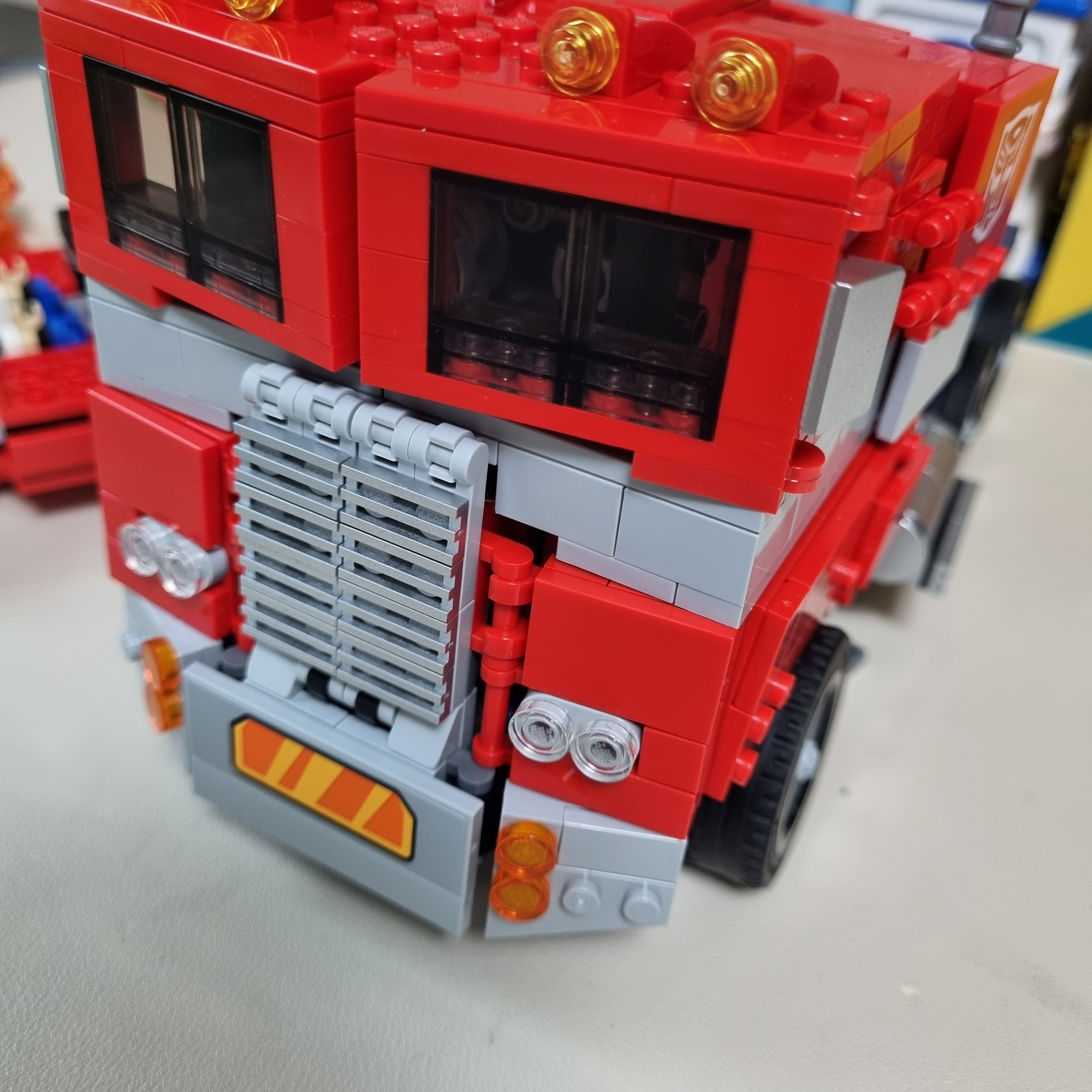 Lego Optimus Prime 착용 스타일