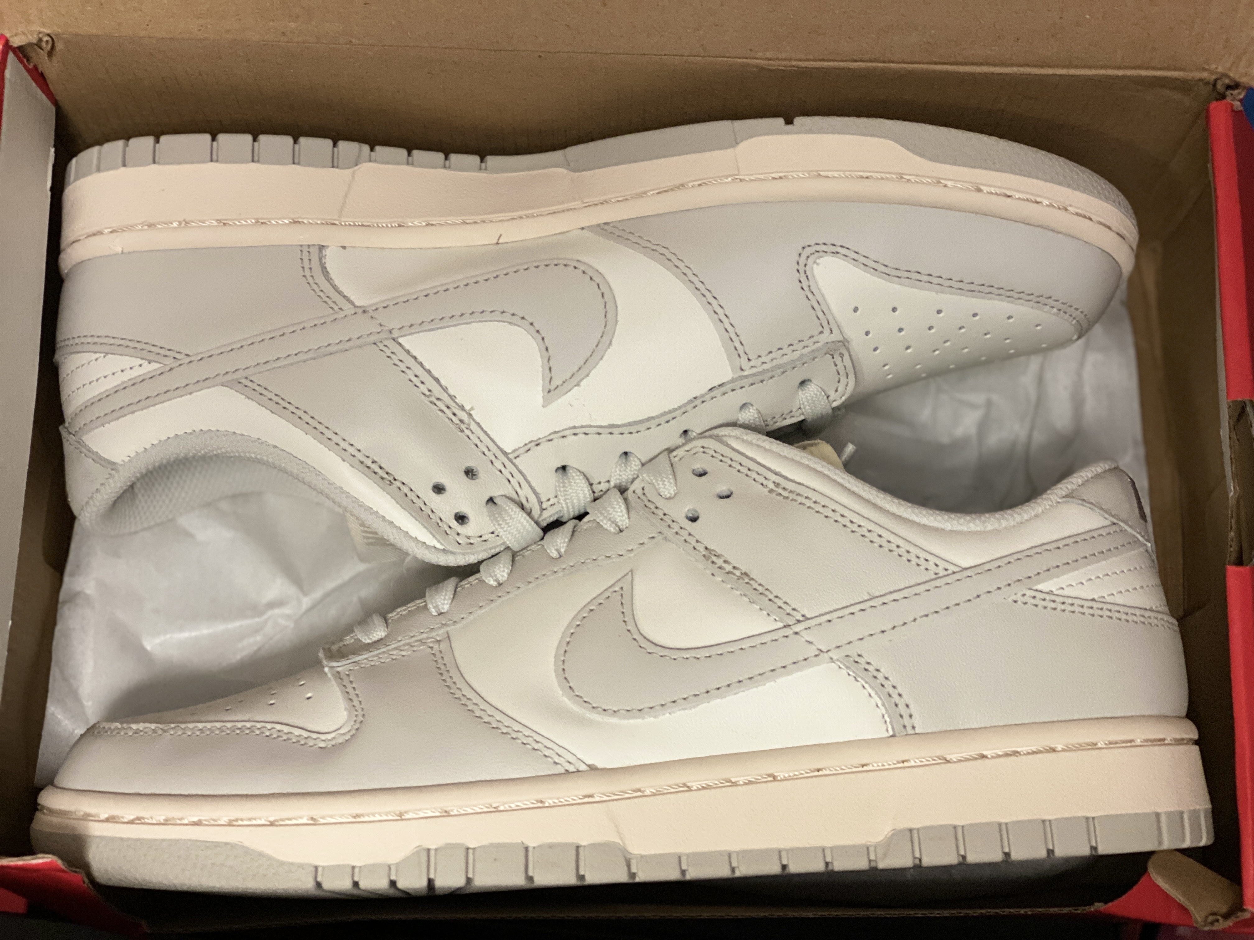 (W) Nike Dunk Low Light Bone 착용 스타일