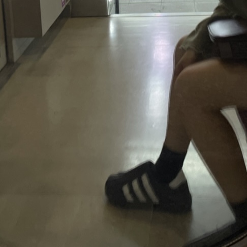 Adidas Adifom Superstar Core White 착용 스타일 - 1