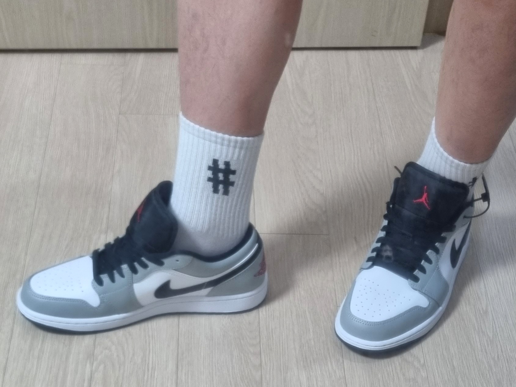 Jordan 1 Low Light Smoke Grey 착용 스타일 - 2