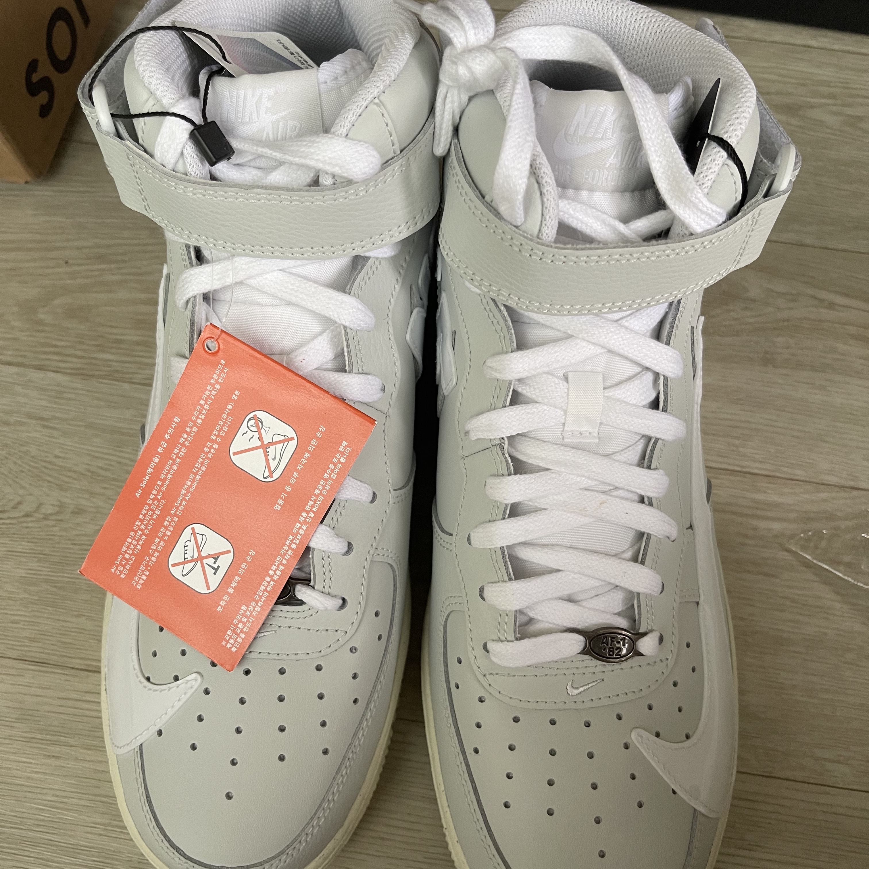 Nike Air Force 1 Mid '07 Premium Copy and Paste 착용 스타일 - 1