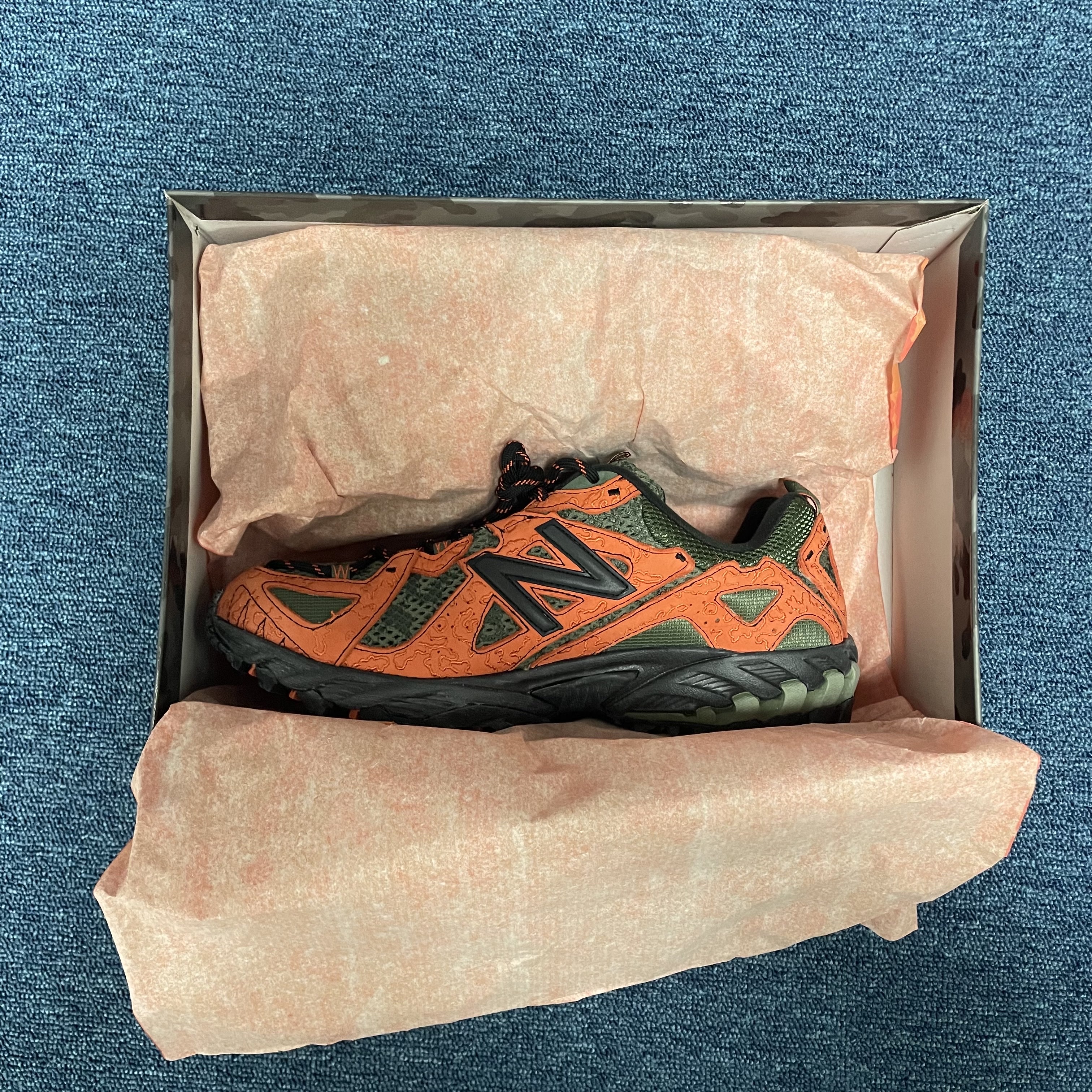 New Balance x Joe Freshgoods Beneath the Surface 610 Lil Swamps Orange 착용 스타일