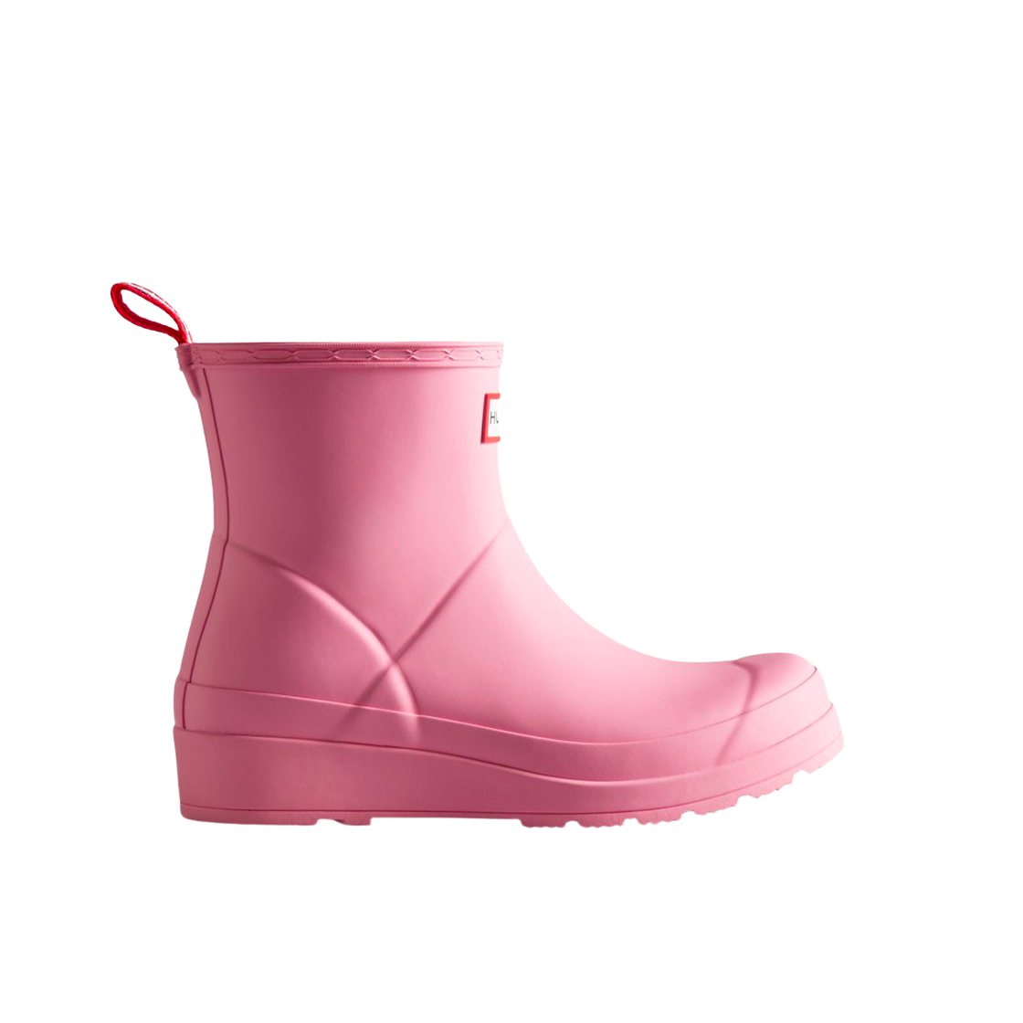 (W) 헌터 플레이 쇼트 웰링턴 부츠 핑크 피즈((W) Hunter Play Short Wellington Boots Pink Fizz)
