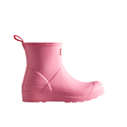 (W) Hunter Play Short Wellington Boots Pink Fizz