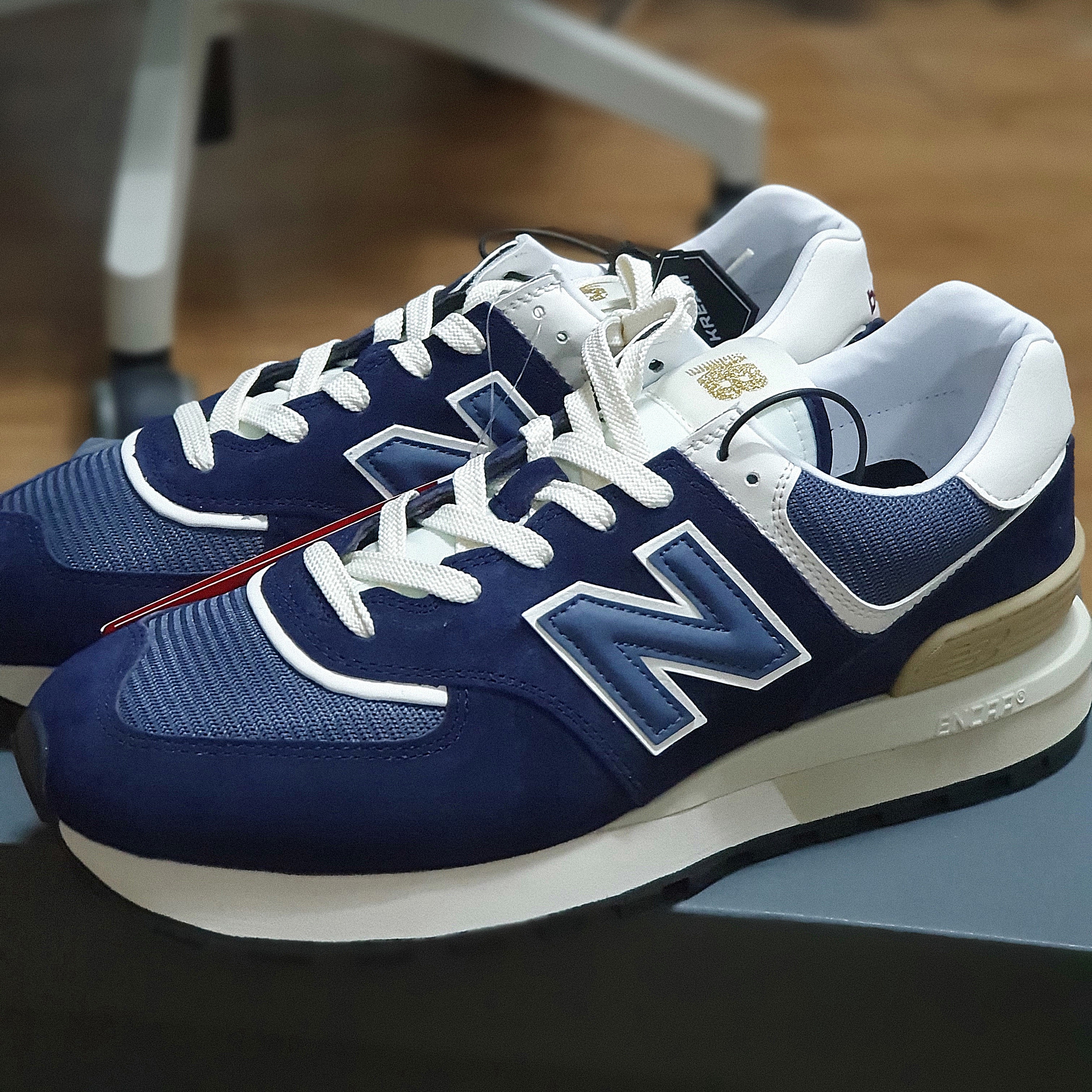 New Balance 574 Legacy Navy 착용 스타일