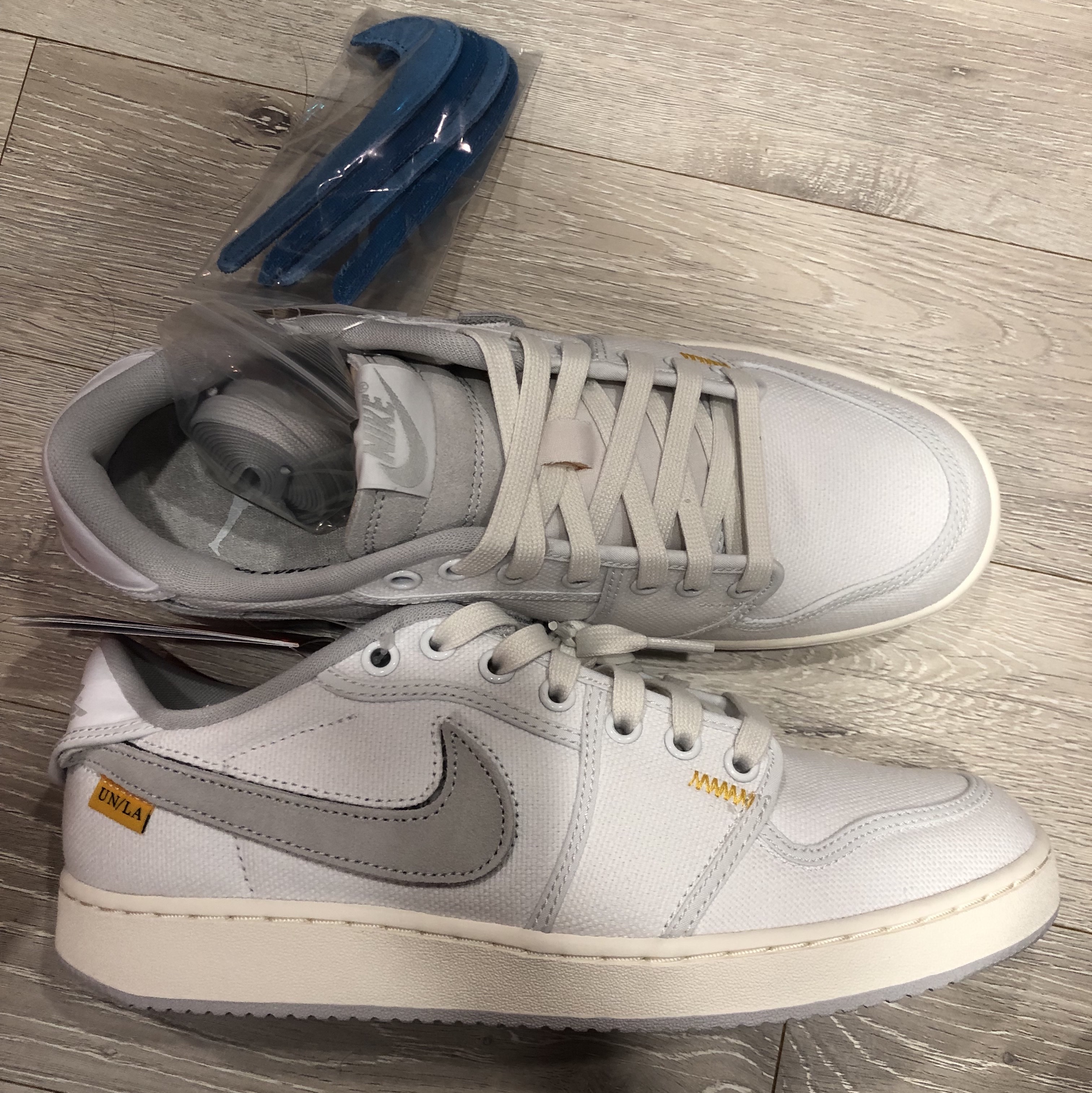 Jordan 1 x Union KO Low White 착용 스타일
