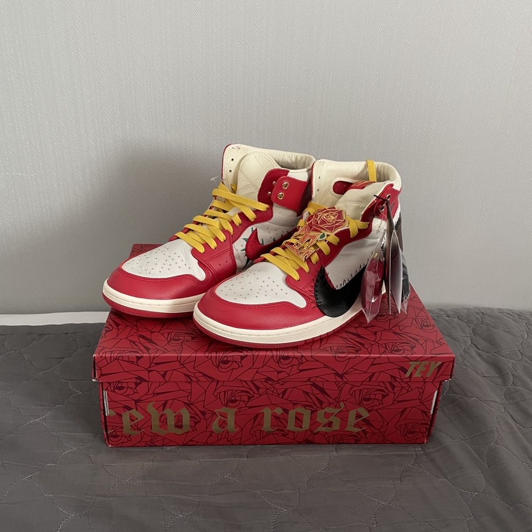 (W) Jordan 1 x Teyana Taylor Zoom CMFT 2 Gym Red 착용 스타일