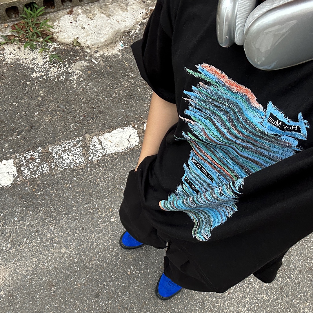 Last Resort AB Vm001 Suede Lo Klein Blue Black 착용 스타일