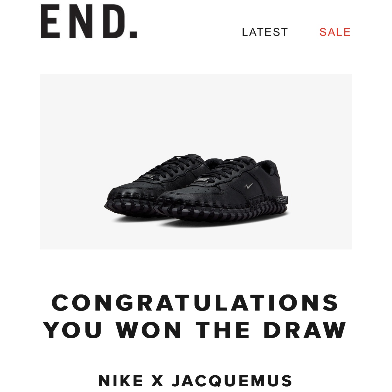Nike x Jacquemus J Force 1 Low LX SP Black 착용 스타일 - 4