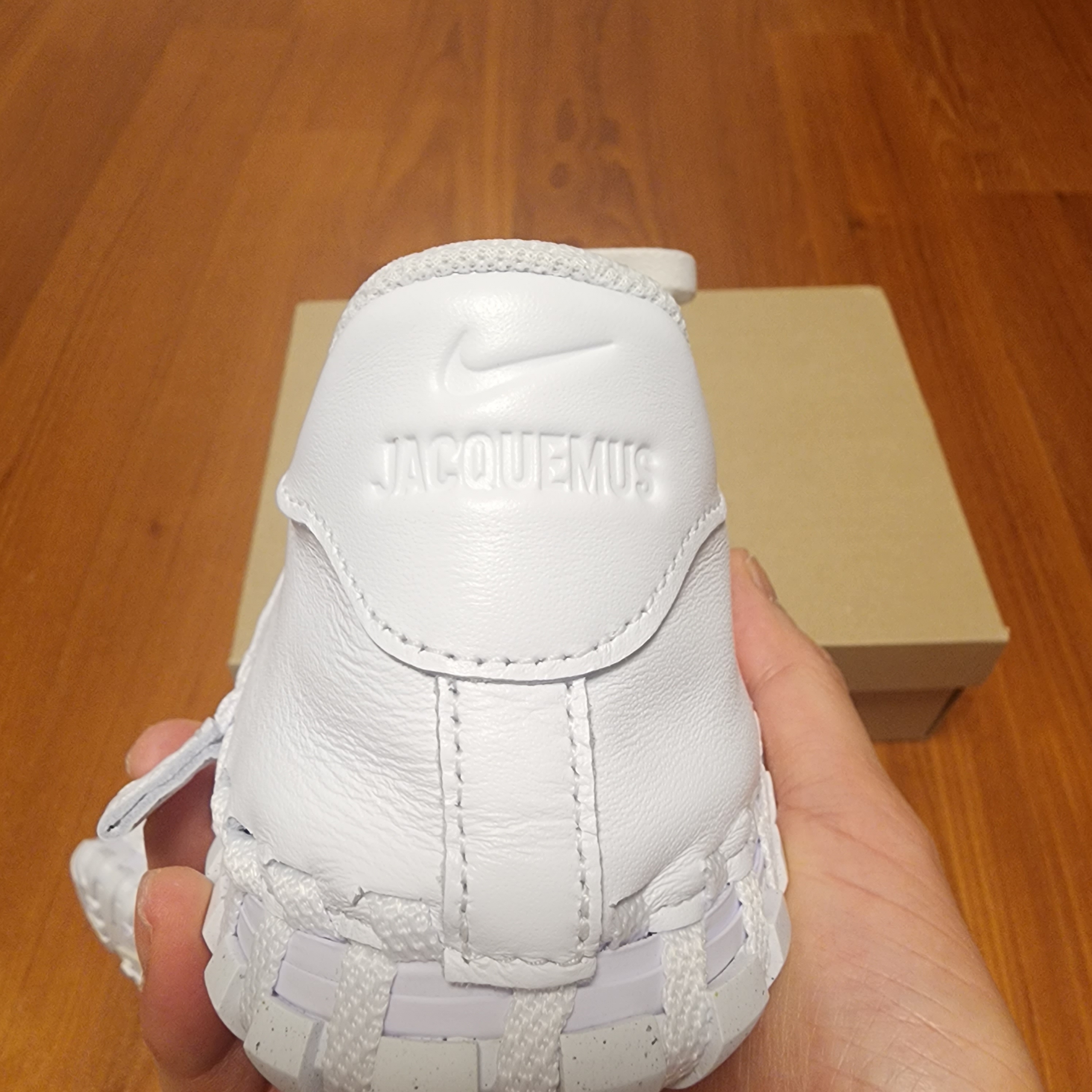 Nike x Jacquemus J Force 1 Low LX SP White 착용 스타일 - 4