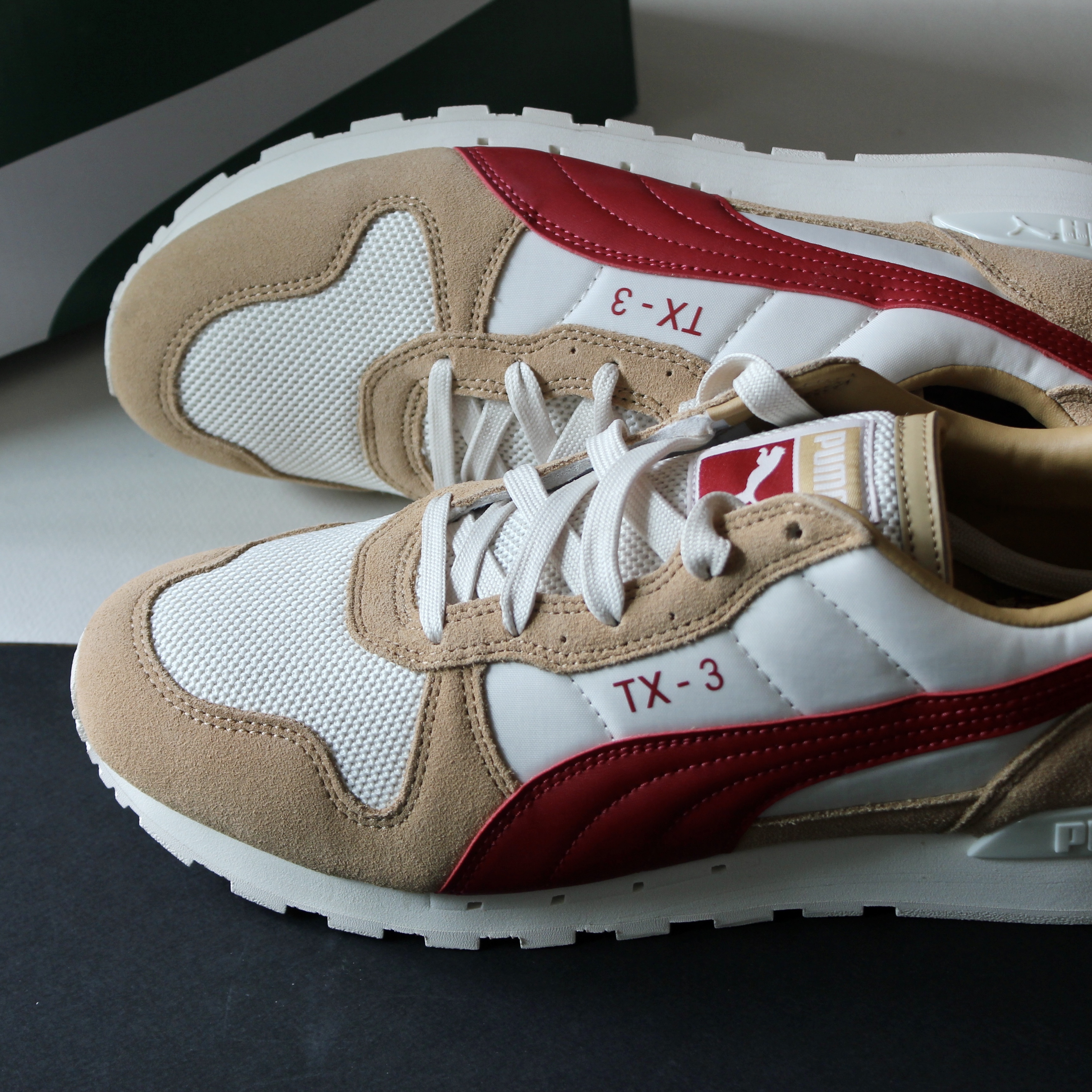 Puma TX-3 White Chili Pepper 착용 스타일 - 1