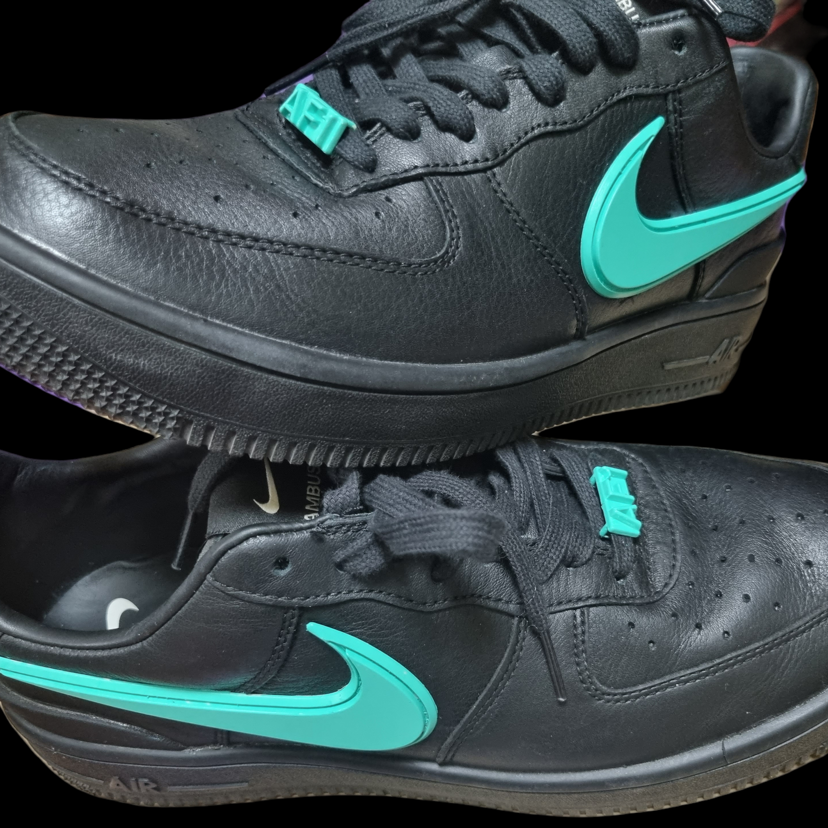 Nike x Ambush Air Force 1 Low SP Black 착용 스타일 - 3