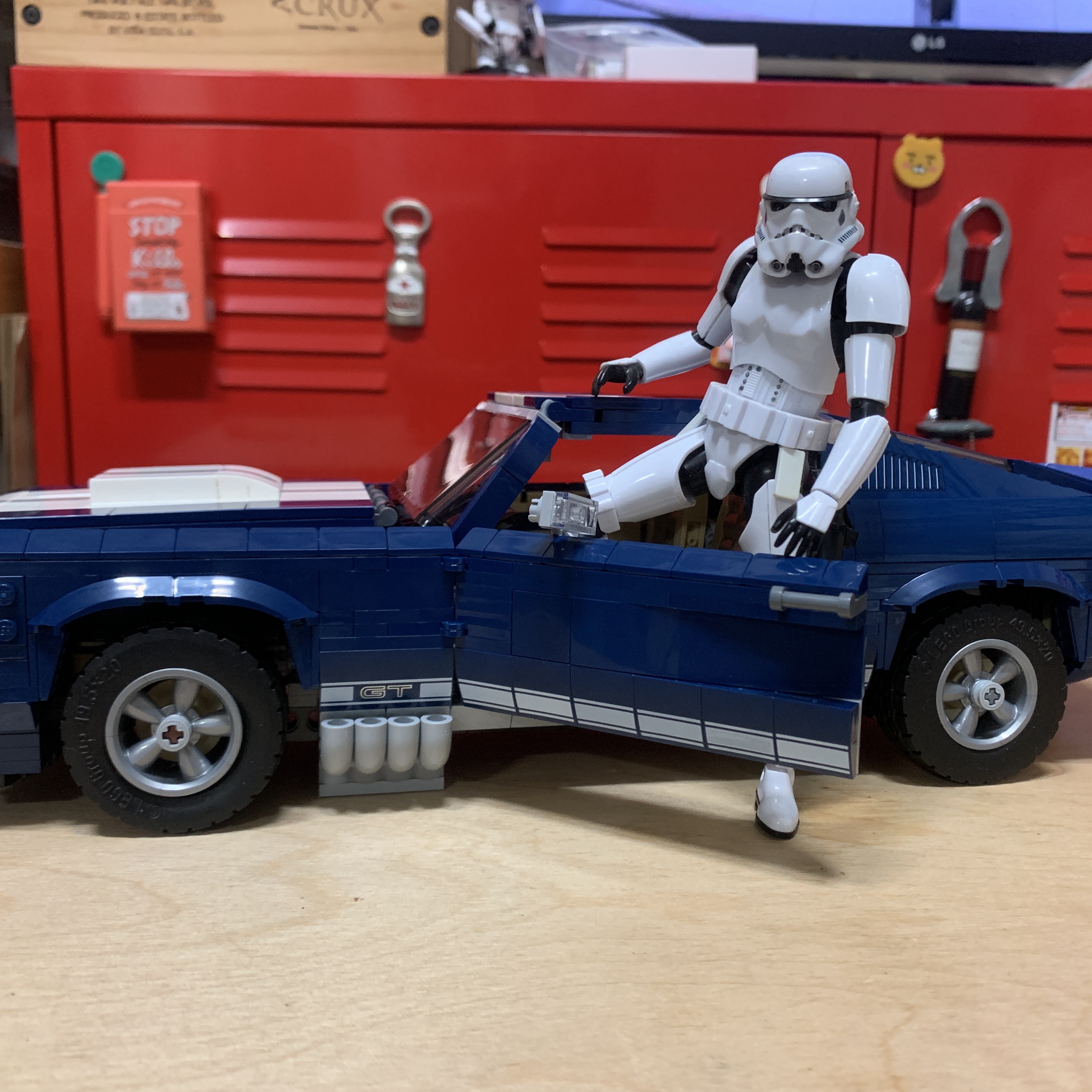 Lego Ford Mustang 착용 스타일
