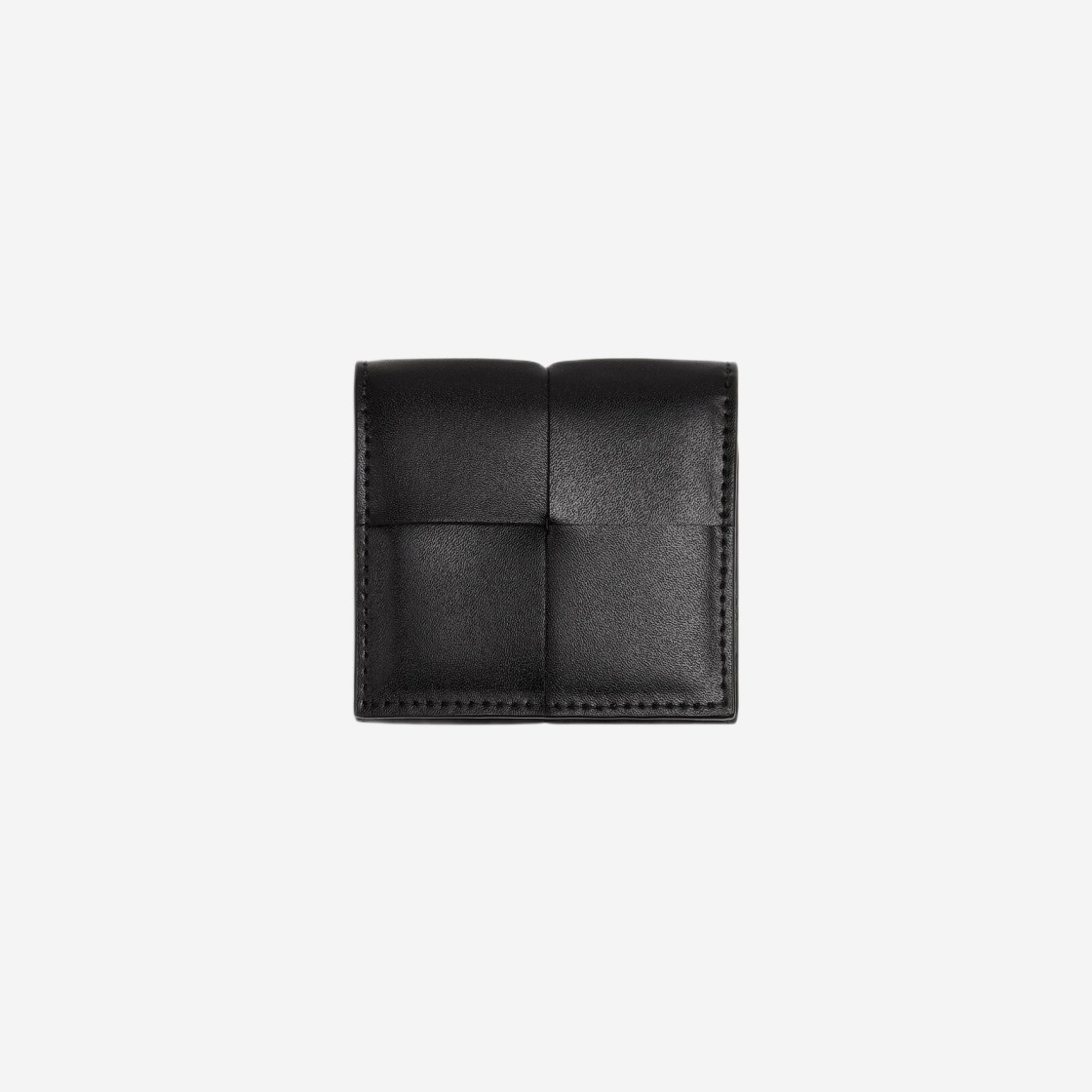 Bottega Veneta Folded Coin Purse Black 상세 이미지 1